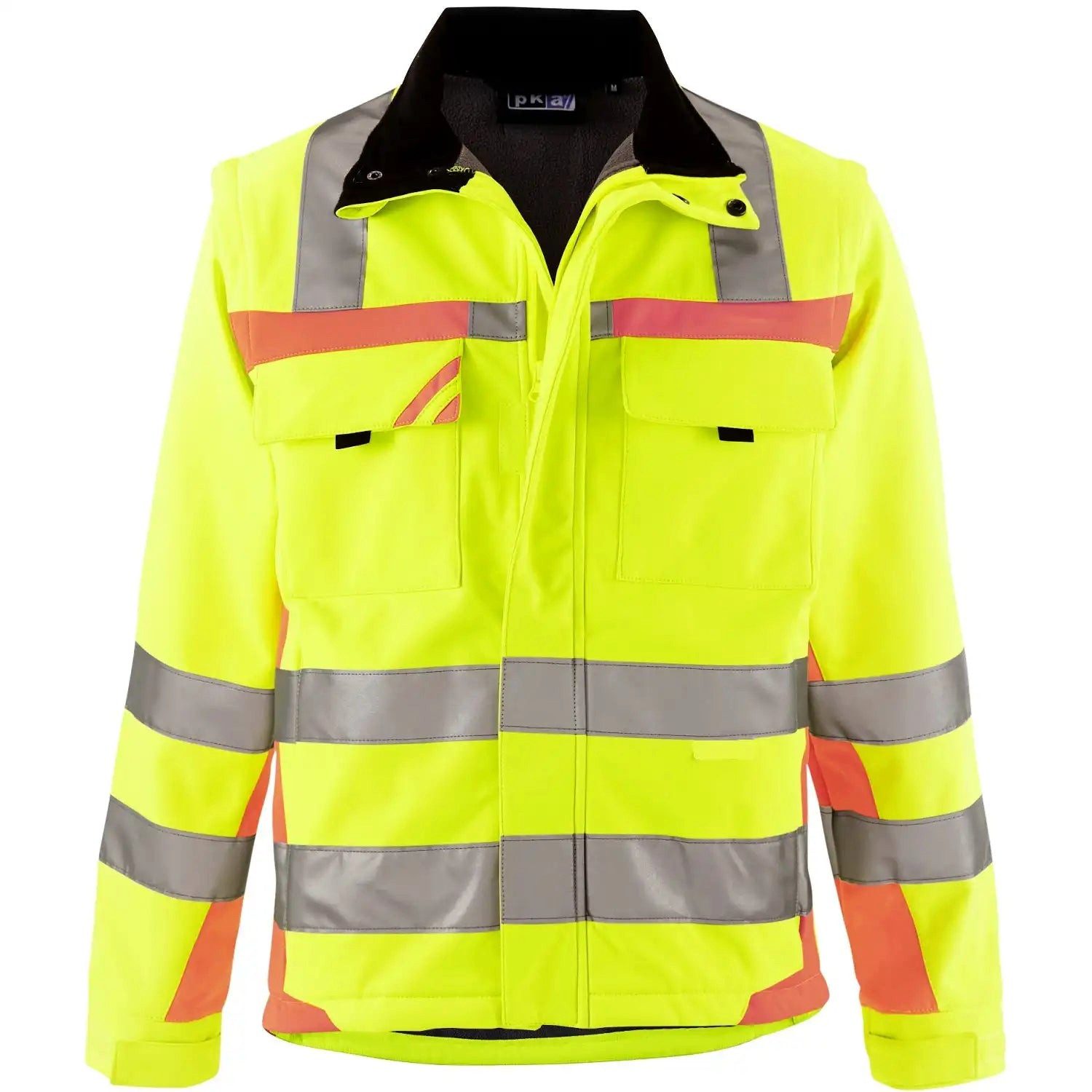 PKA Softshelljacke 2in1 Warnschutz Softshelljacke - PKA®