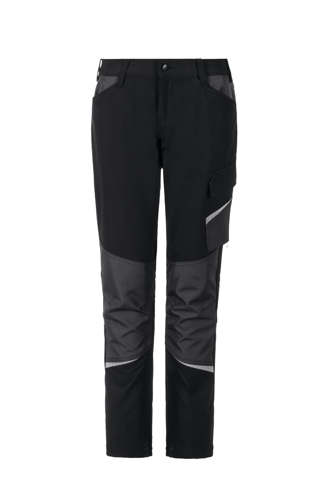 Planam Arbeitshose Vario Damen Hose Outdoor schwarz/grau Größe 38 (1-tlg)