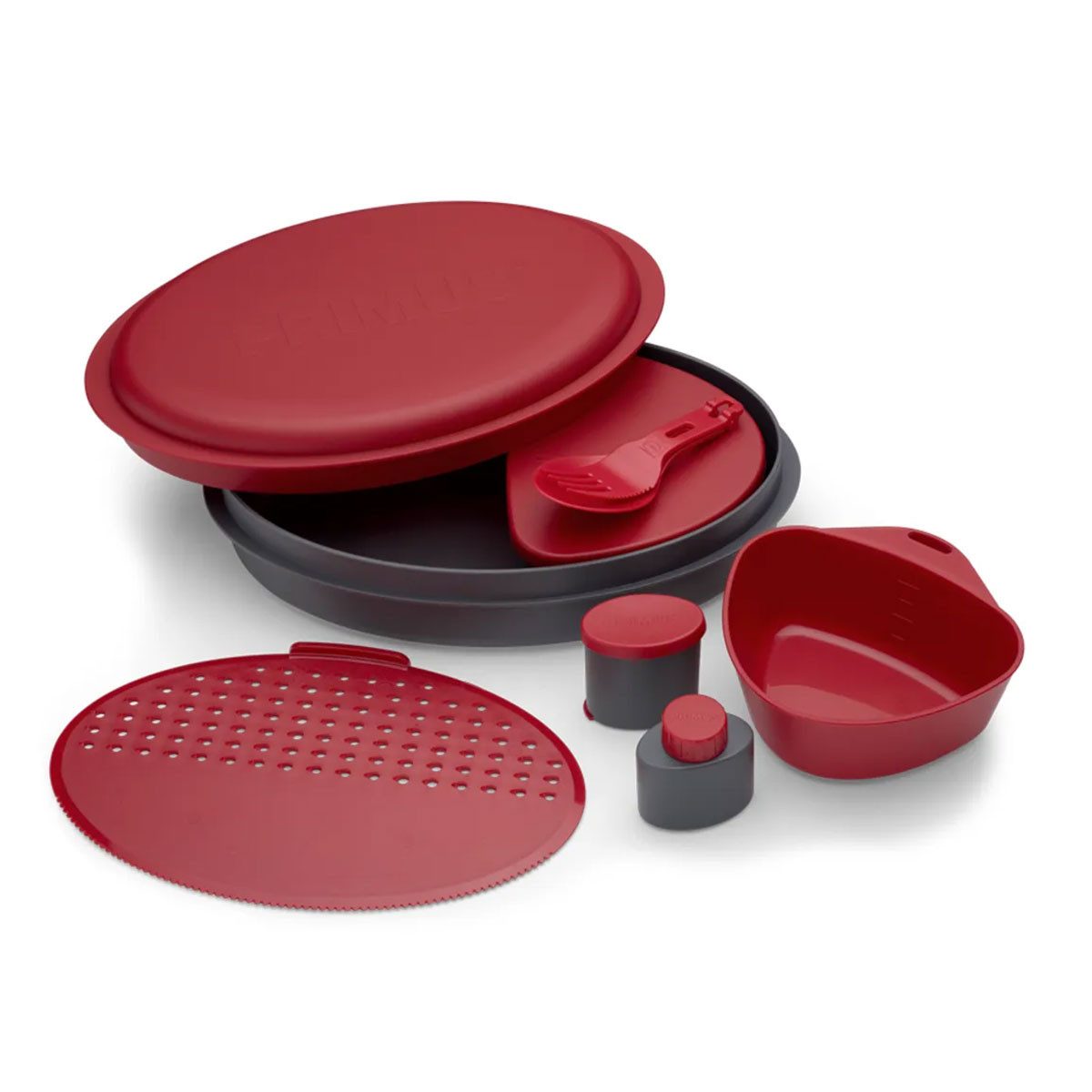 Primus Grillbesteck-Set Meal Set - Rot