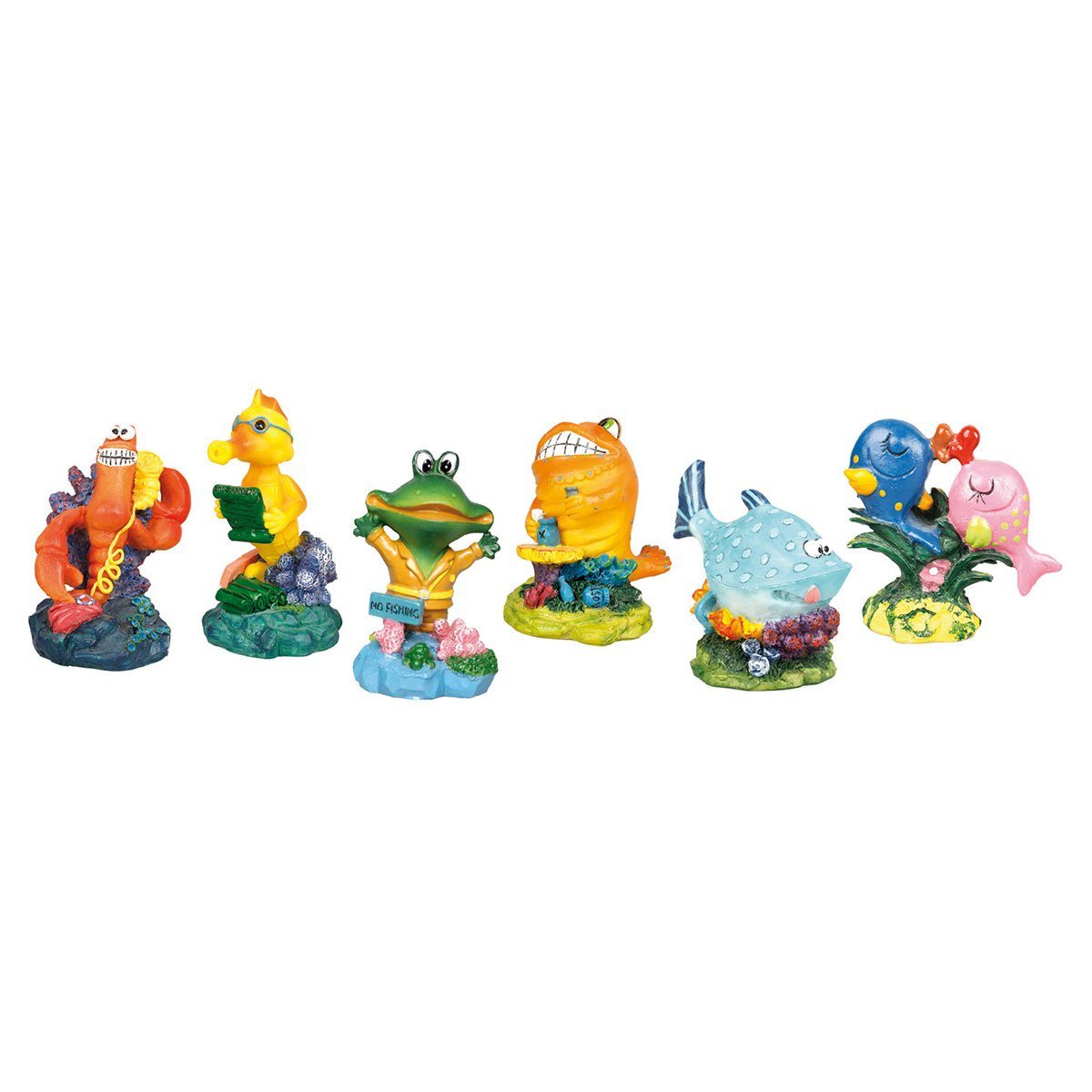 Aquariendeko Dekoration Funny Figures