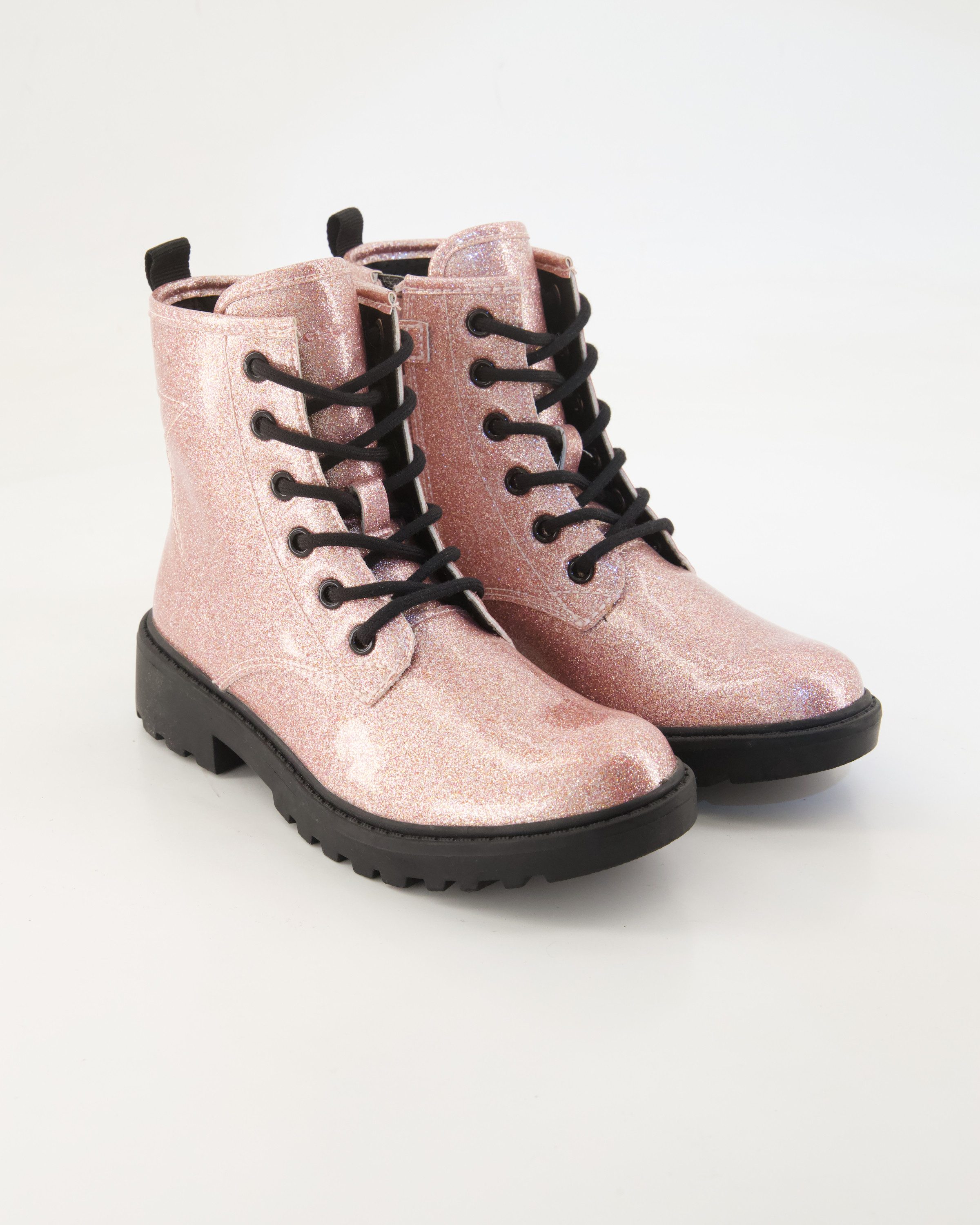 Geox J Casey Girl Schnürstiefel Obermaterial: Sonstiges Material