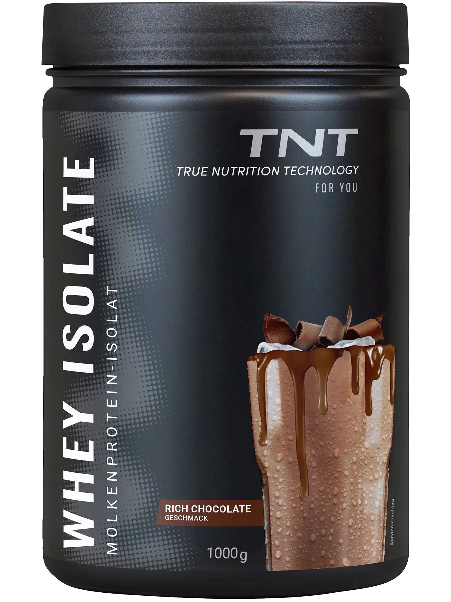 TNT (True Nutrition Technology) Сыворотка Isolate - High-Protein-Drink mit wenig Kohlenhydraten und Fett Pulver
