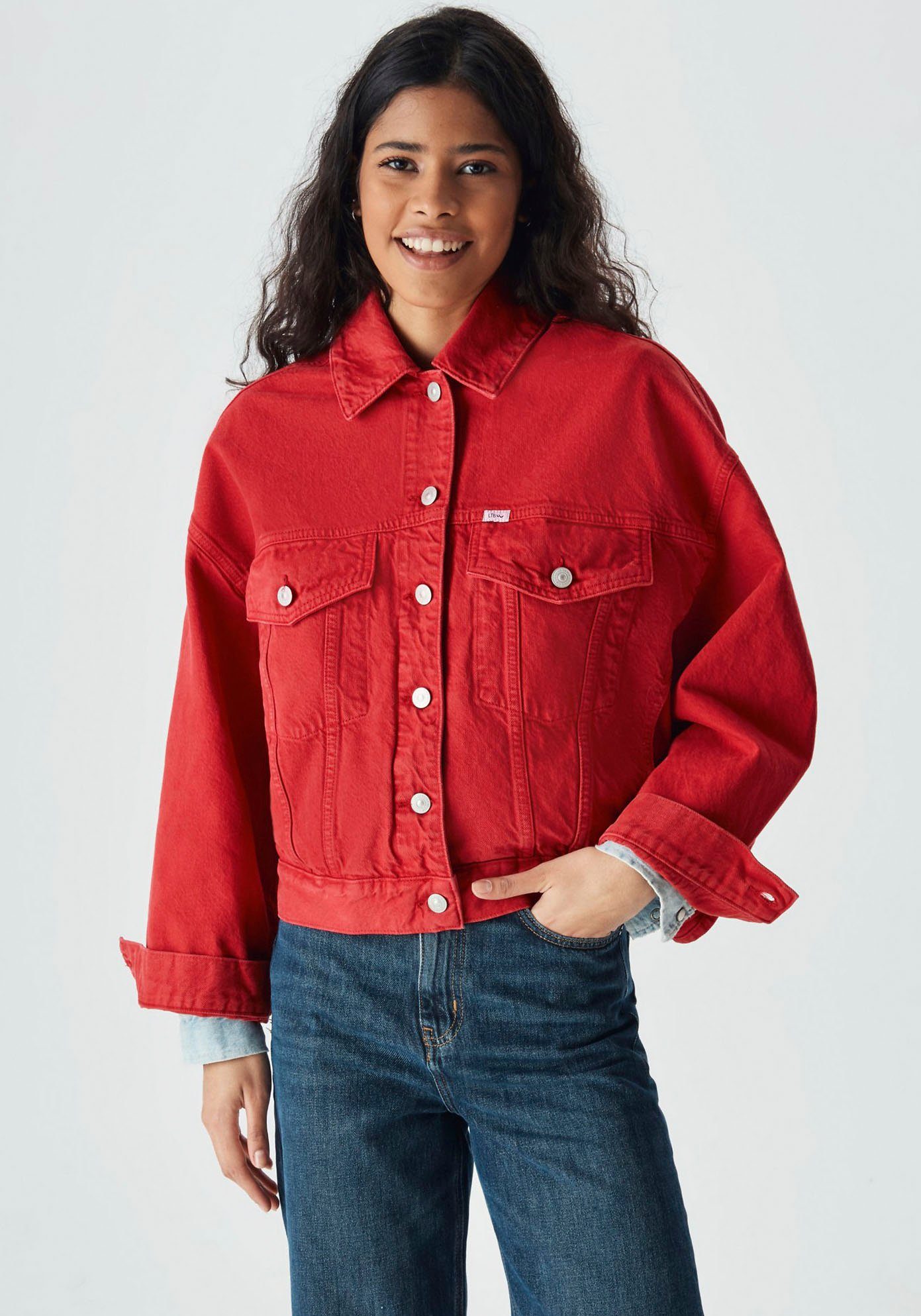 Rote Jeansjacken für Damen online kaufen | OTTO