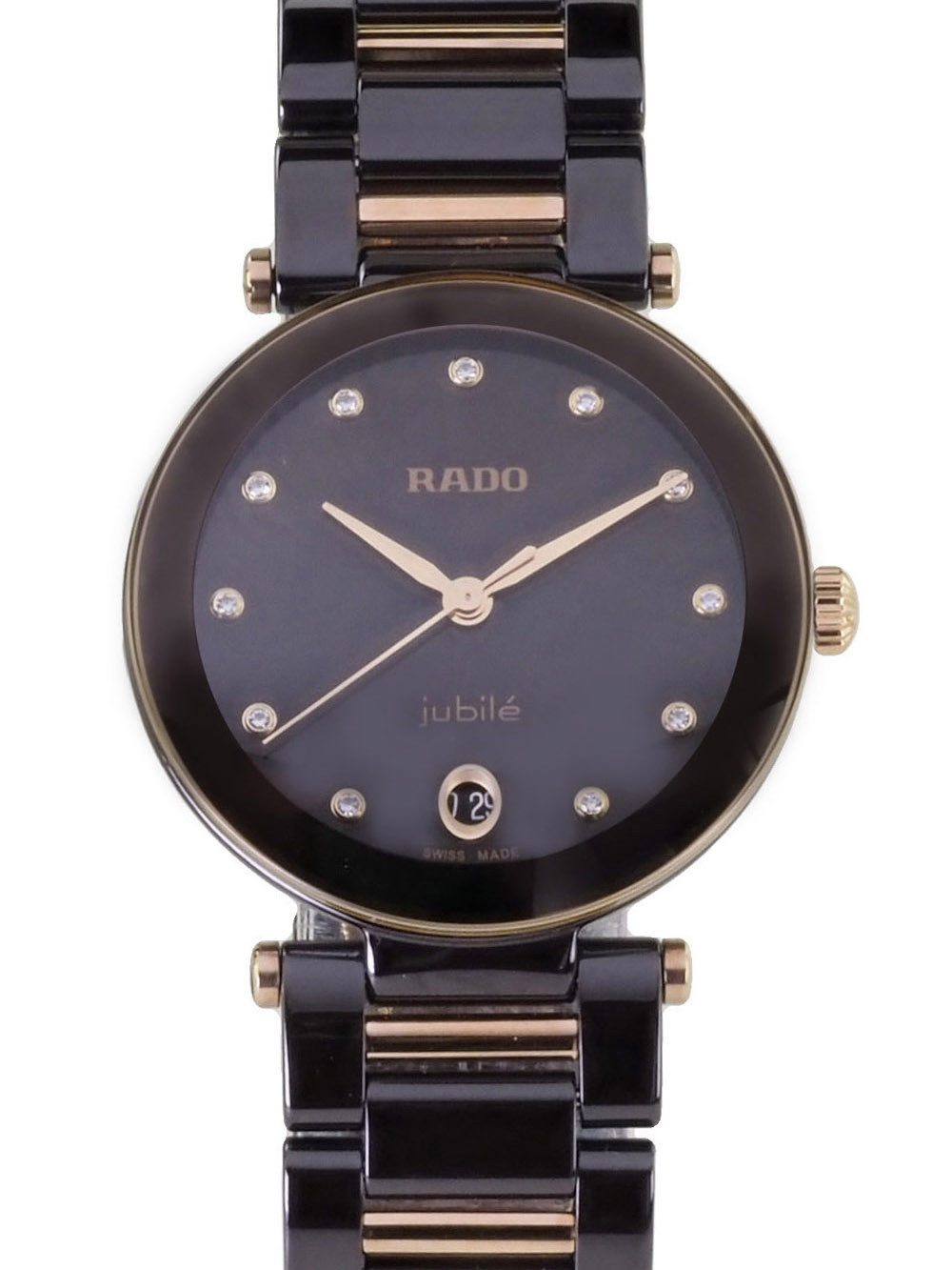 Rado Luxusuhr Damen Uhr R22242703 LaCoupole Diamonds Swiss Made Ø 31 mm