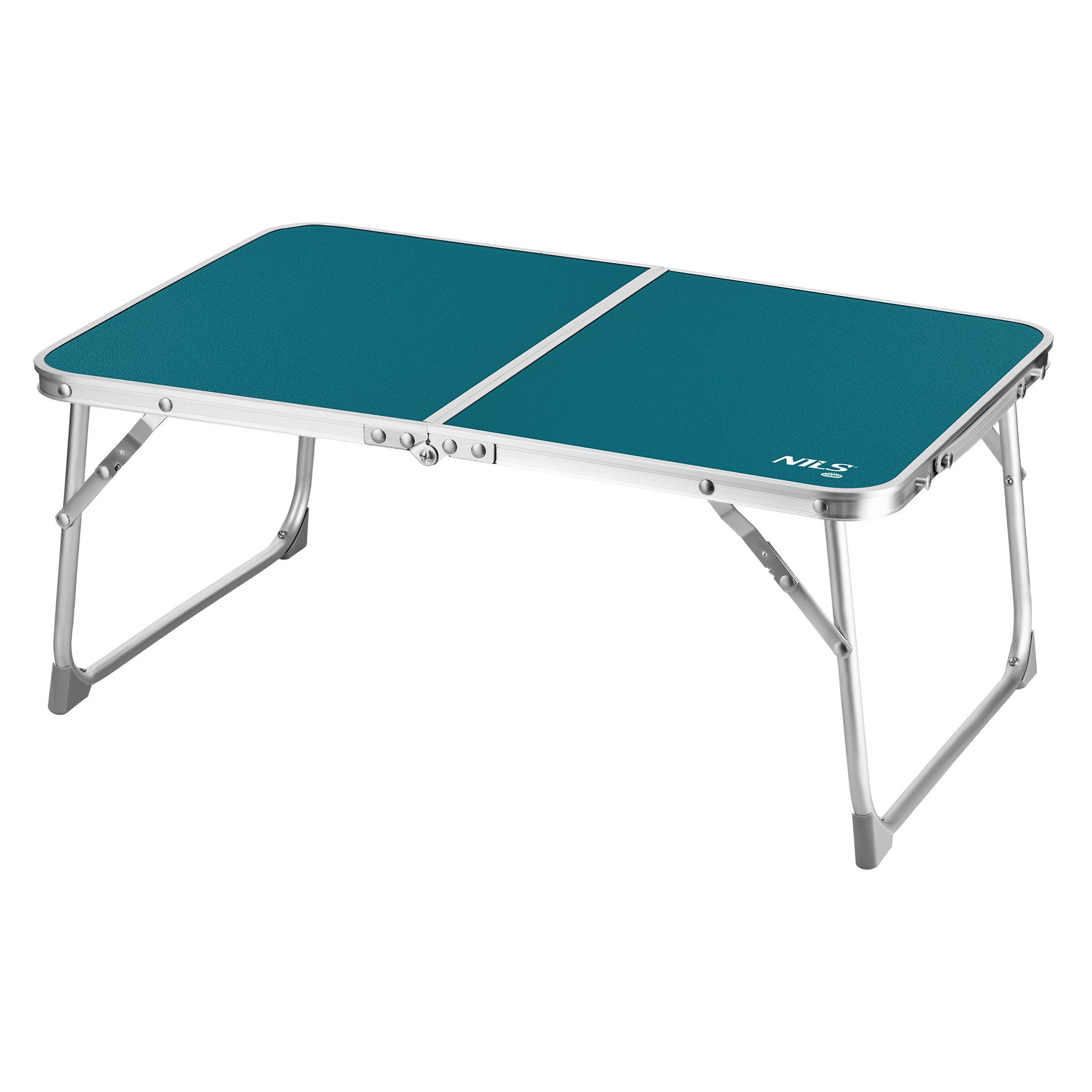 NILS CAMP Campingtisch kleiner klappbarer Tisch Outdoor Klapptisch Tablett 60x40x25cm, einfach zu verstauen und leichtes Gewicht