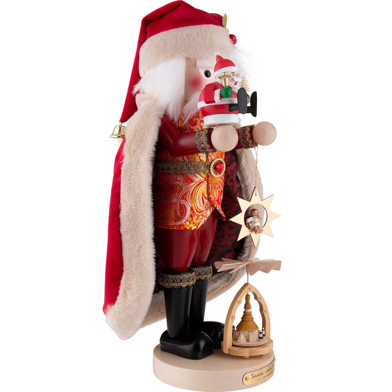 Steinbach Volkskunst GmbH Nussknacker Weihnachtsmann "Santa Comes Around - Part 1" (54cm) Nussknacker von St