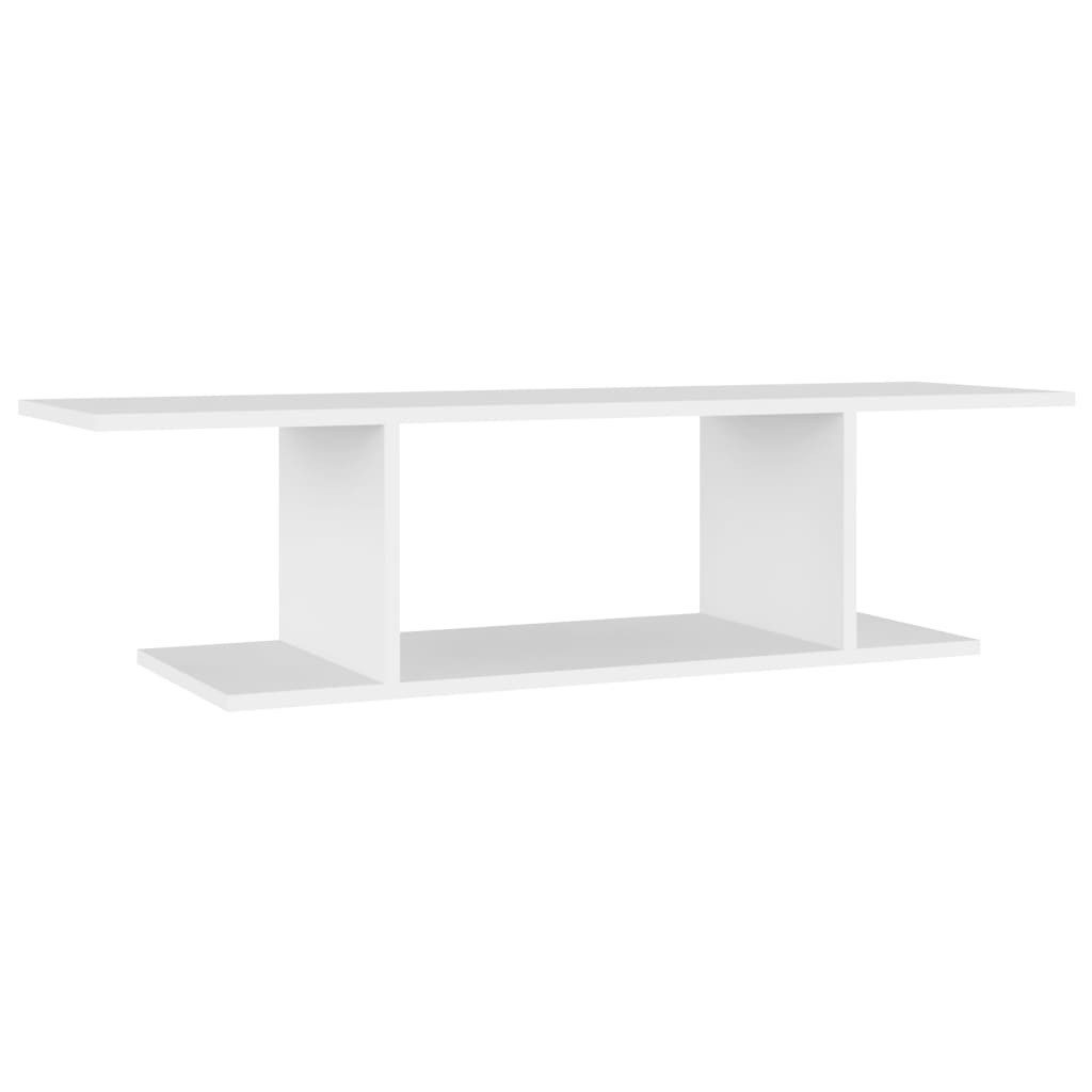 vidaXL TV-Wand TV-Wandschrank Weiß 103x30x26,5 cm, günstig online kaufen