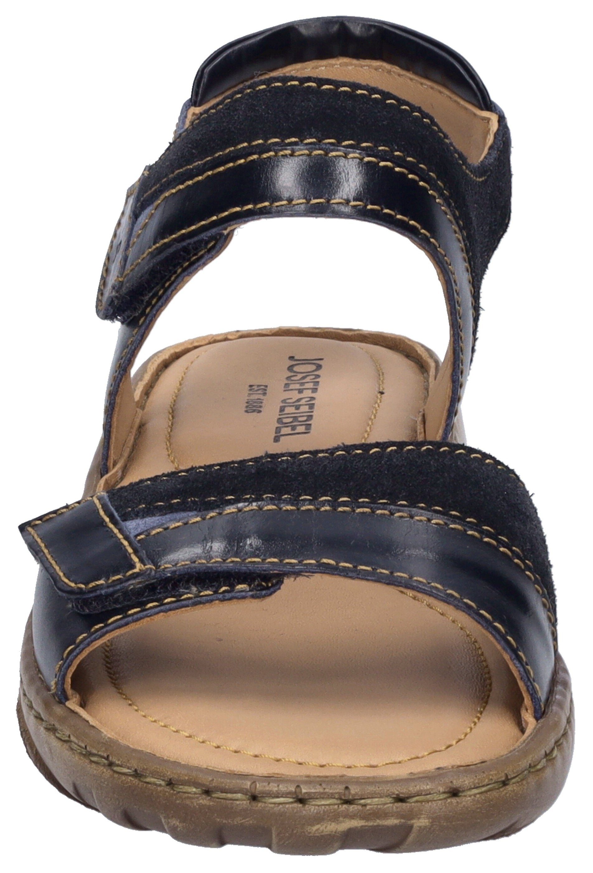 jeansblau Josef Debra 19 Klettverschluss Seibel mit praktischem Sandale