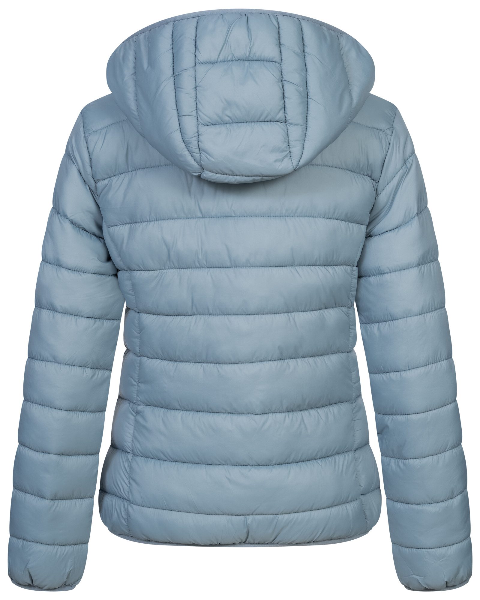 Geographical Norway Steppjacke Damen Herbst Winter jacke Stepp Outdoor leicht Kapuzenjacke Übergangs – Bild 3 von 5