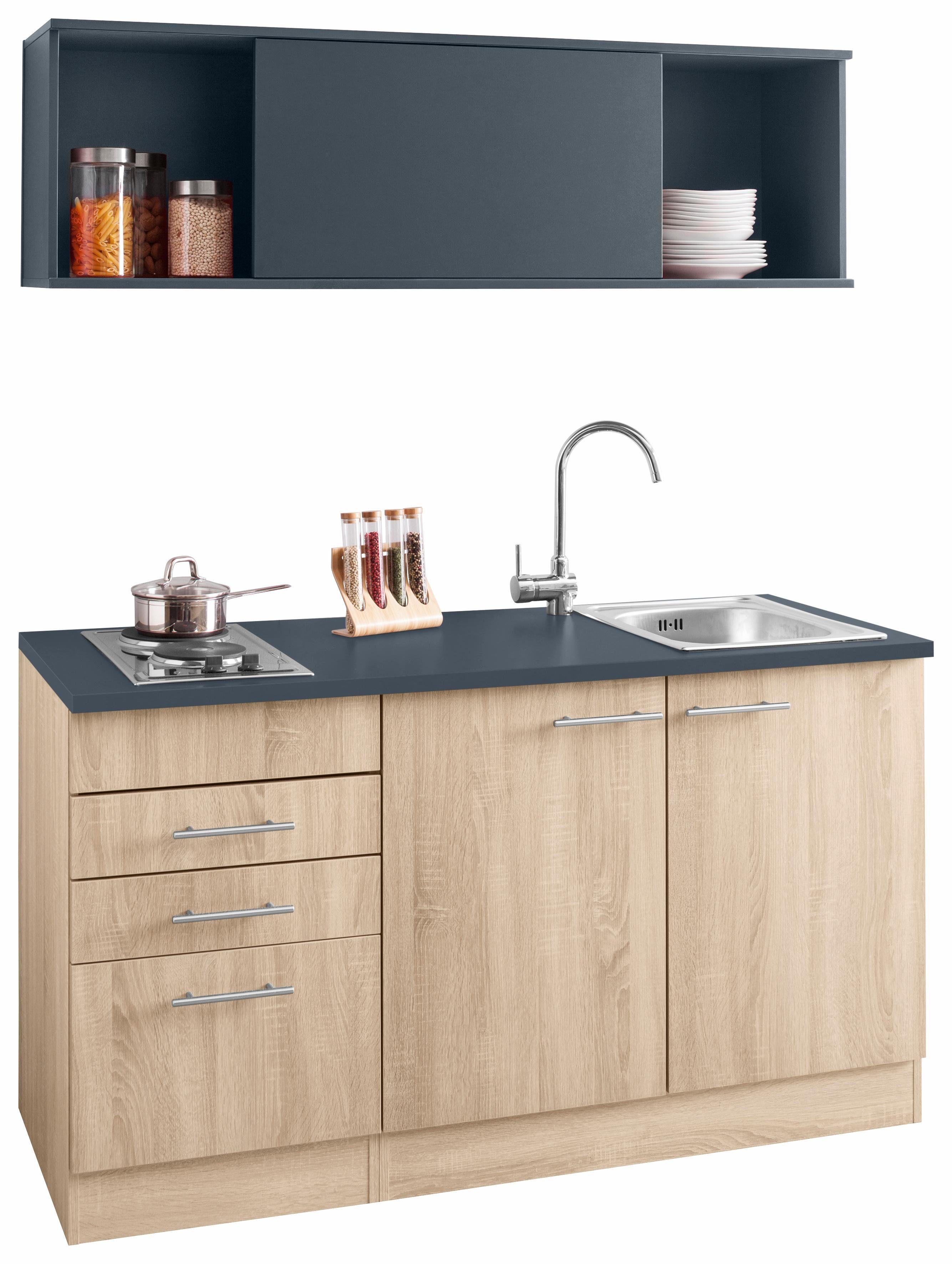 OPTIFIT Pantryküche Mini, Breite 150 cm, mit Kochfeld und Einbau-Spülbecken günstig online kaufen