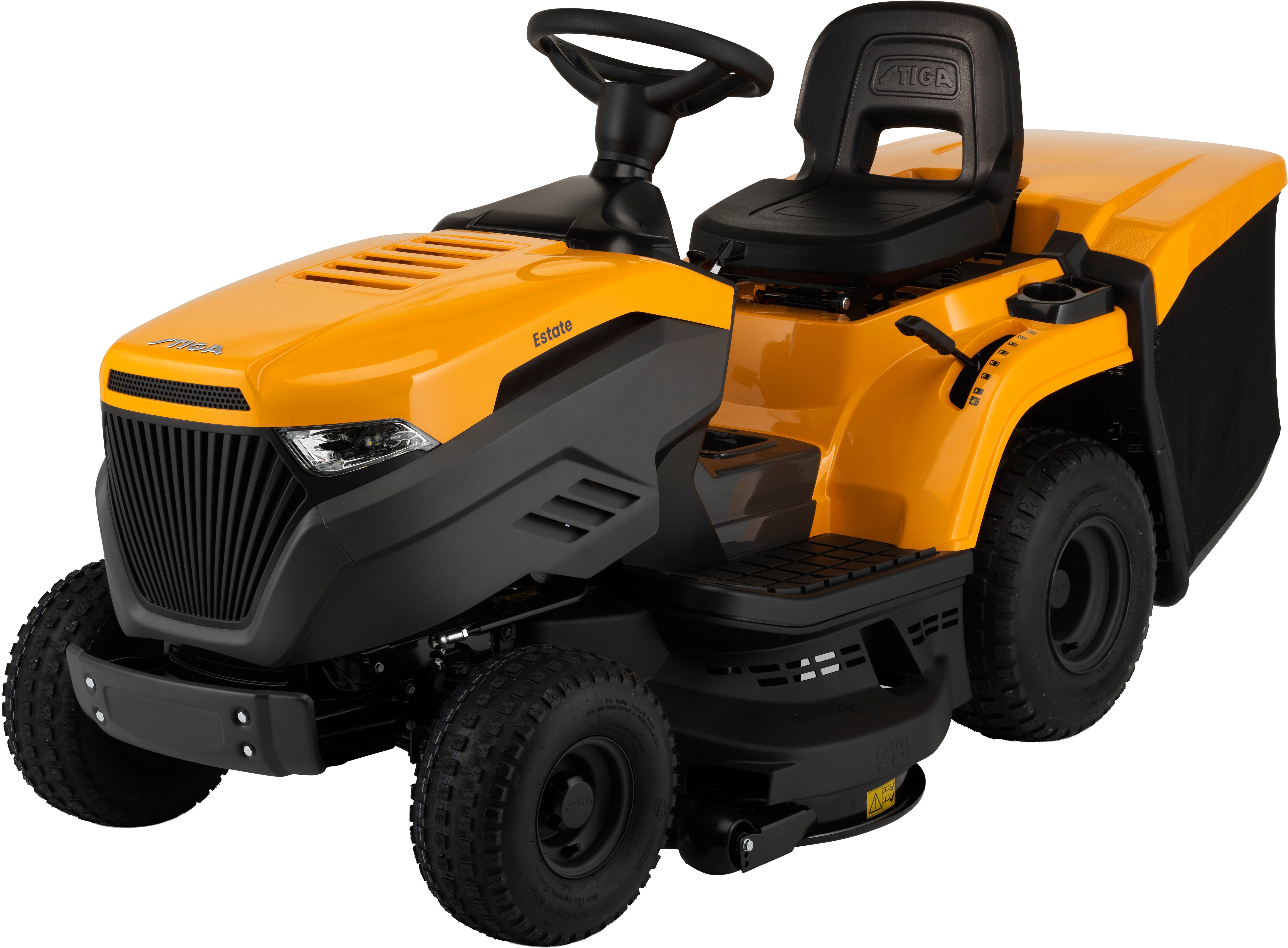 STIGA GARDEN Rasentraktor Estate 598 W, 98 cm Schnittbreite, 586 cm³ Zweizylindermotor, Hydrostatgetriebe