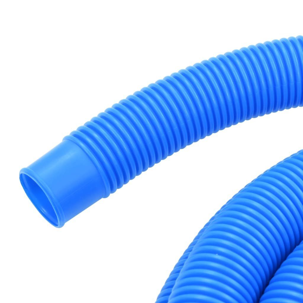 vidaXL Poolbodensauger 6 m Poolschlauch Blau 38 mm 6 m vidaXL
