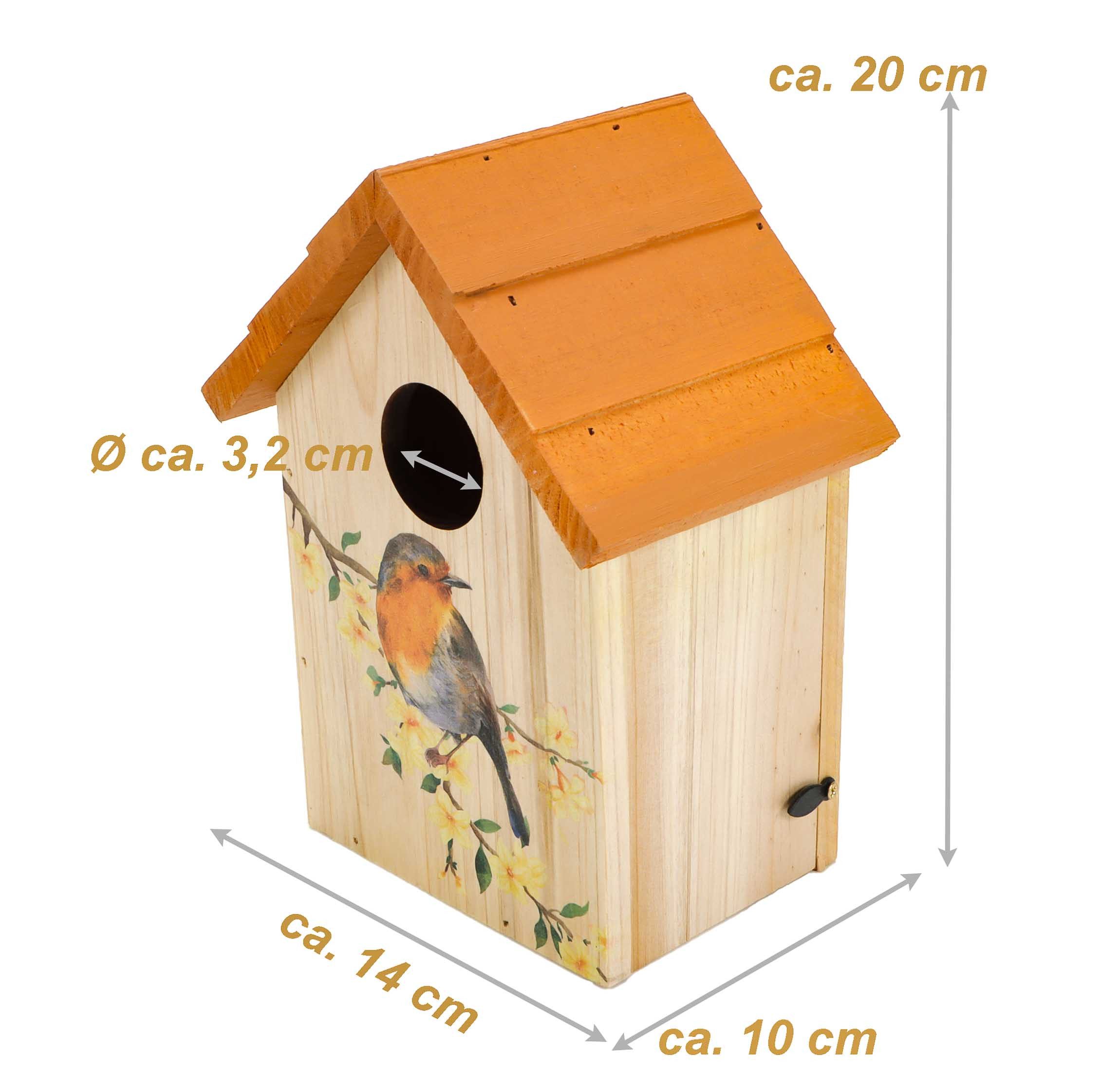 Bubble-Store Nistkasten Vogelhaus für Wildvögel, Nistkasten zum Hängen oder Stellen