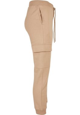 URBAN CLASSICS Stoffhose Urban Classics Damen Ladies Cargo Sweat Pants (1-tlg)