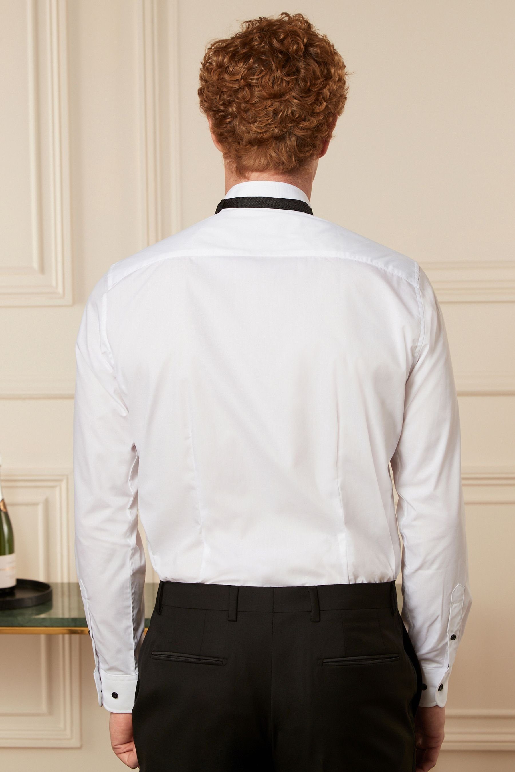 Next Businesshemd Slim-Fit-Hemd mit Fliege und günstig online kaufen