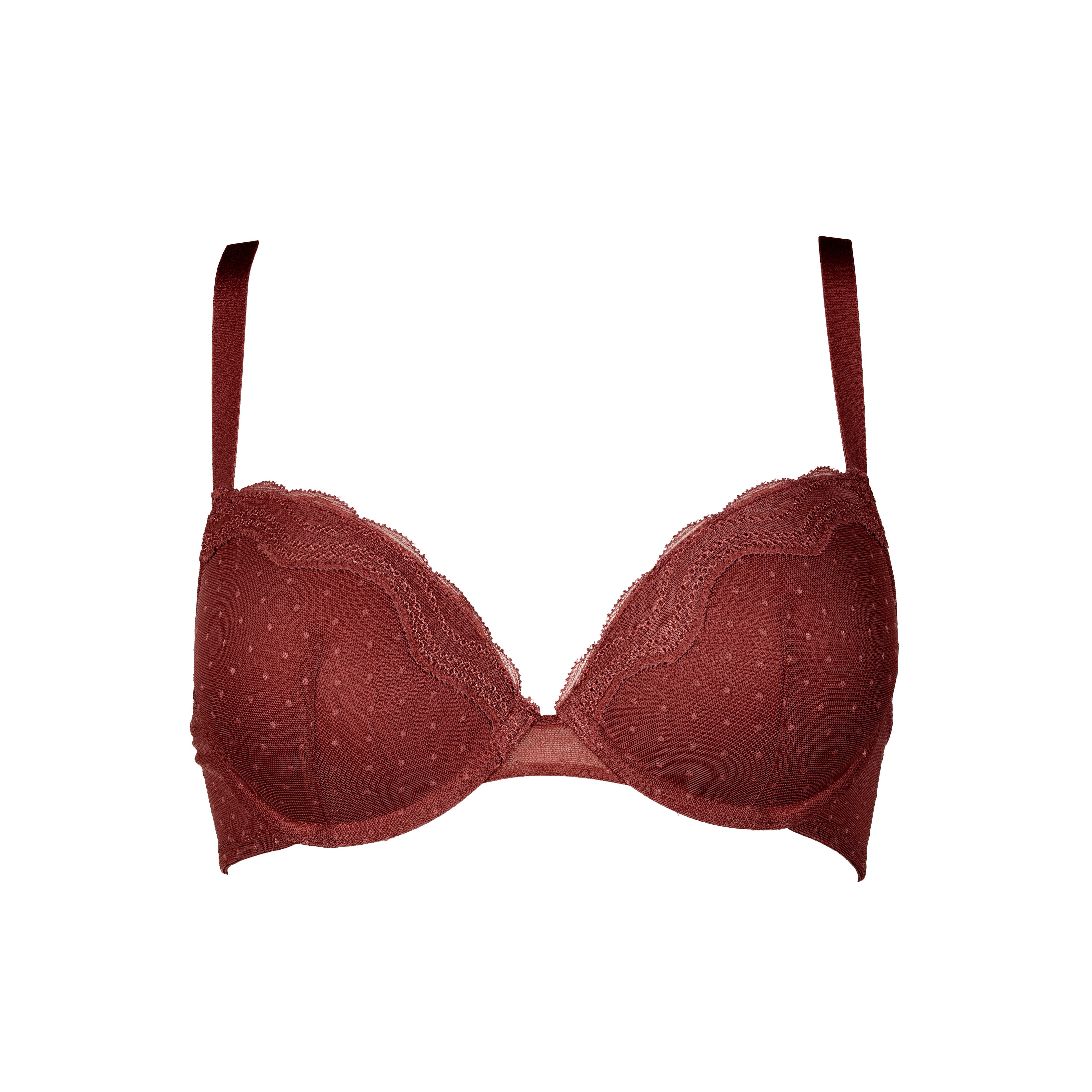 After Eden Bügel-BH mit Spitzendetails, verstellbare Träger