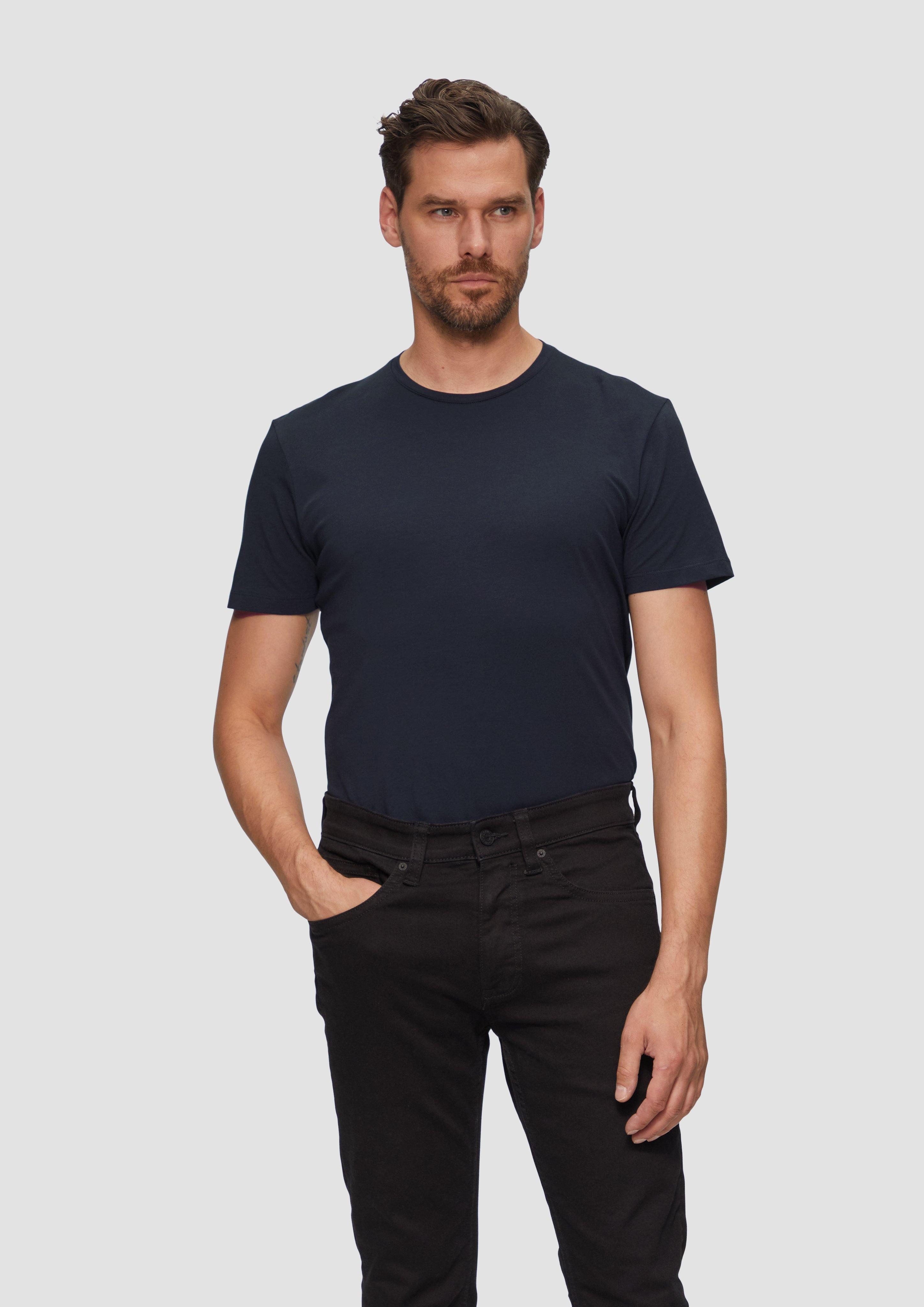 s.Oliver BLACK LABEL Kurzarmshirt T-Shirt aus günstig online kaufen