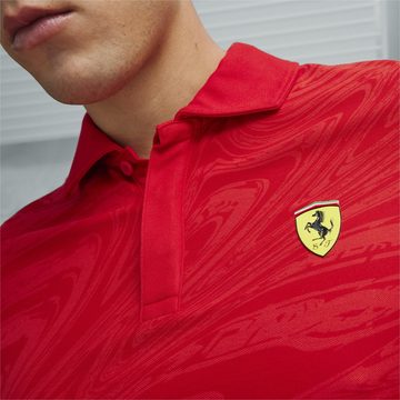 PUMA Poloshirt Scuderia Ferrari Race Motorsport Poloshirt mit Grafik Herren