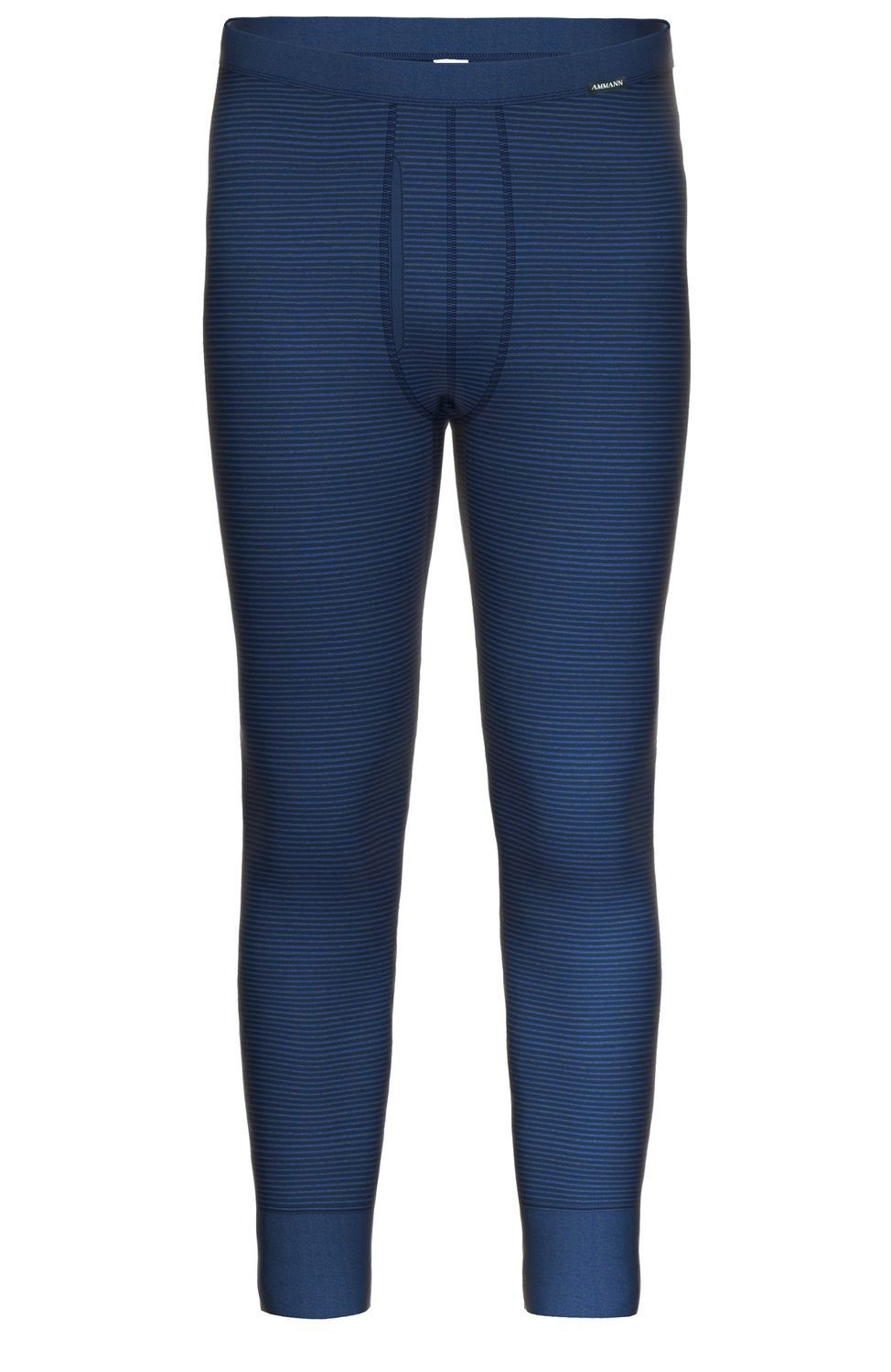 Lange Unterhose Jeans Feinripp