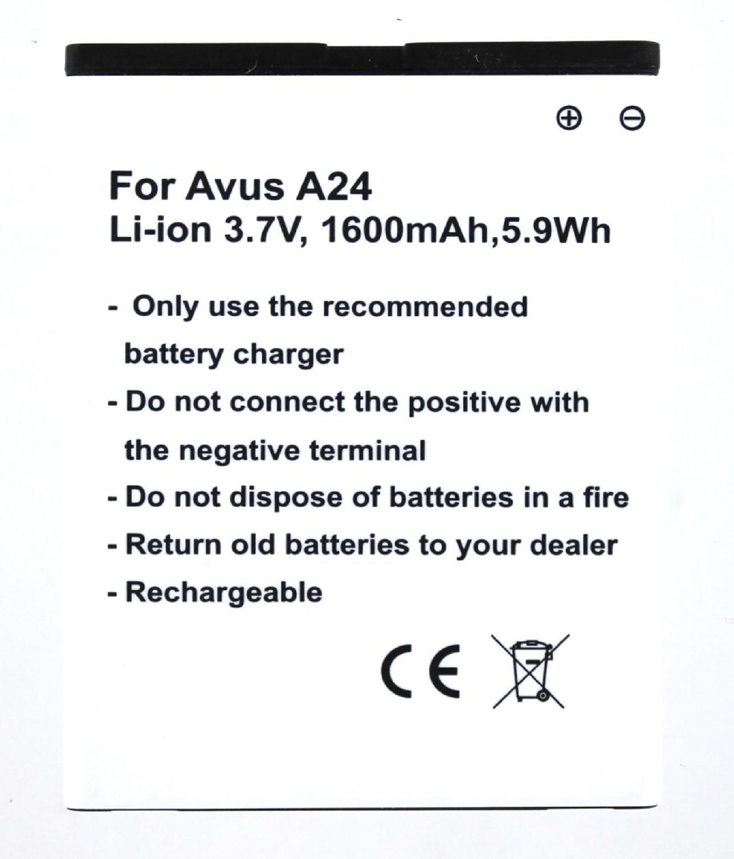 AGI Akku kompatibel mit Avus A24 Akku Akku