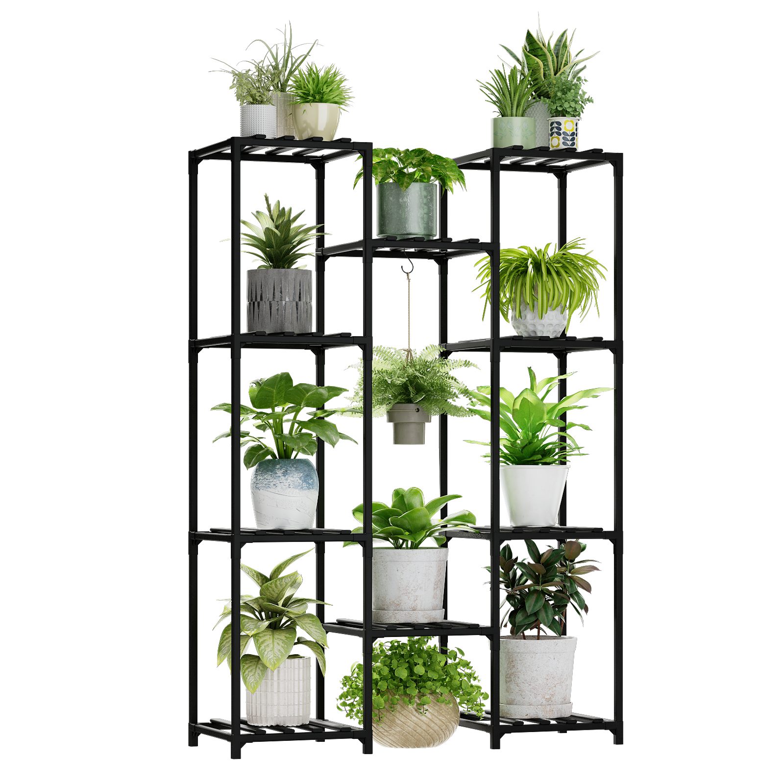 Bamworld Blumenständer Pflanzenständer Hoher Pflanzenstufen Pflanzenregal ( günstig online kaufen