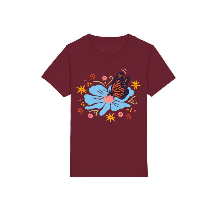 wat? Apparel Print-Shirt Schmetterling (1-tlg)