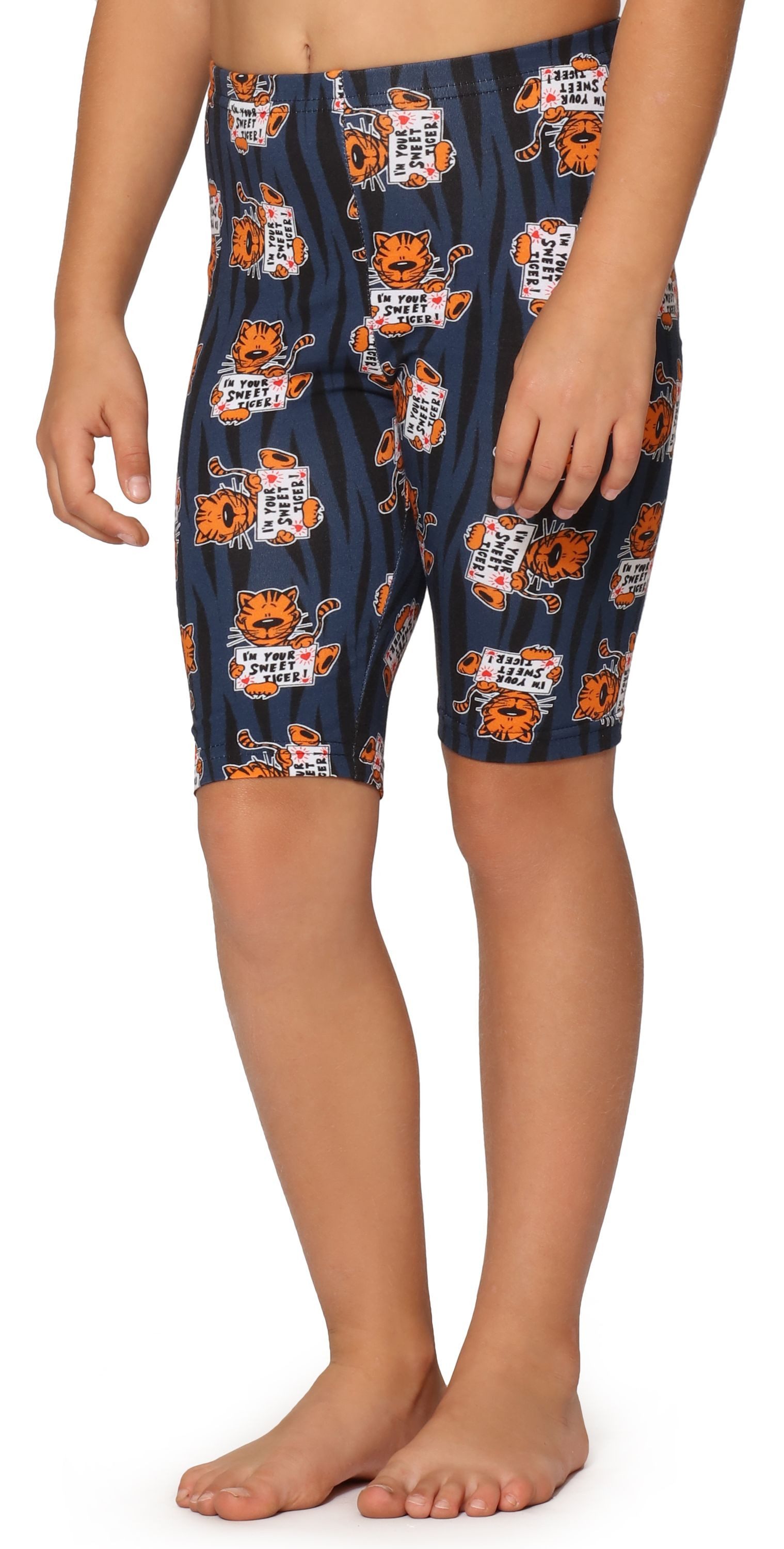 Leggings Mädchen Kurze Leggings MS10-406
