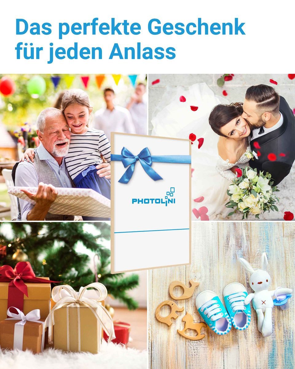 PHOTOLINI Bilderrahmen modern mit bruchsicherem Acrylglas, Holz MDF für Fotos & Poster, für 1 Bilder (1 Einzelrahmen), Posterrahmen A3 30x42 cm zum Aufhängen – Bild 5 von 5