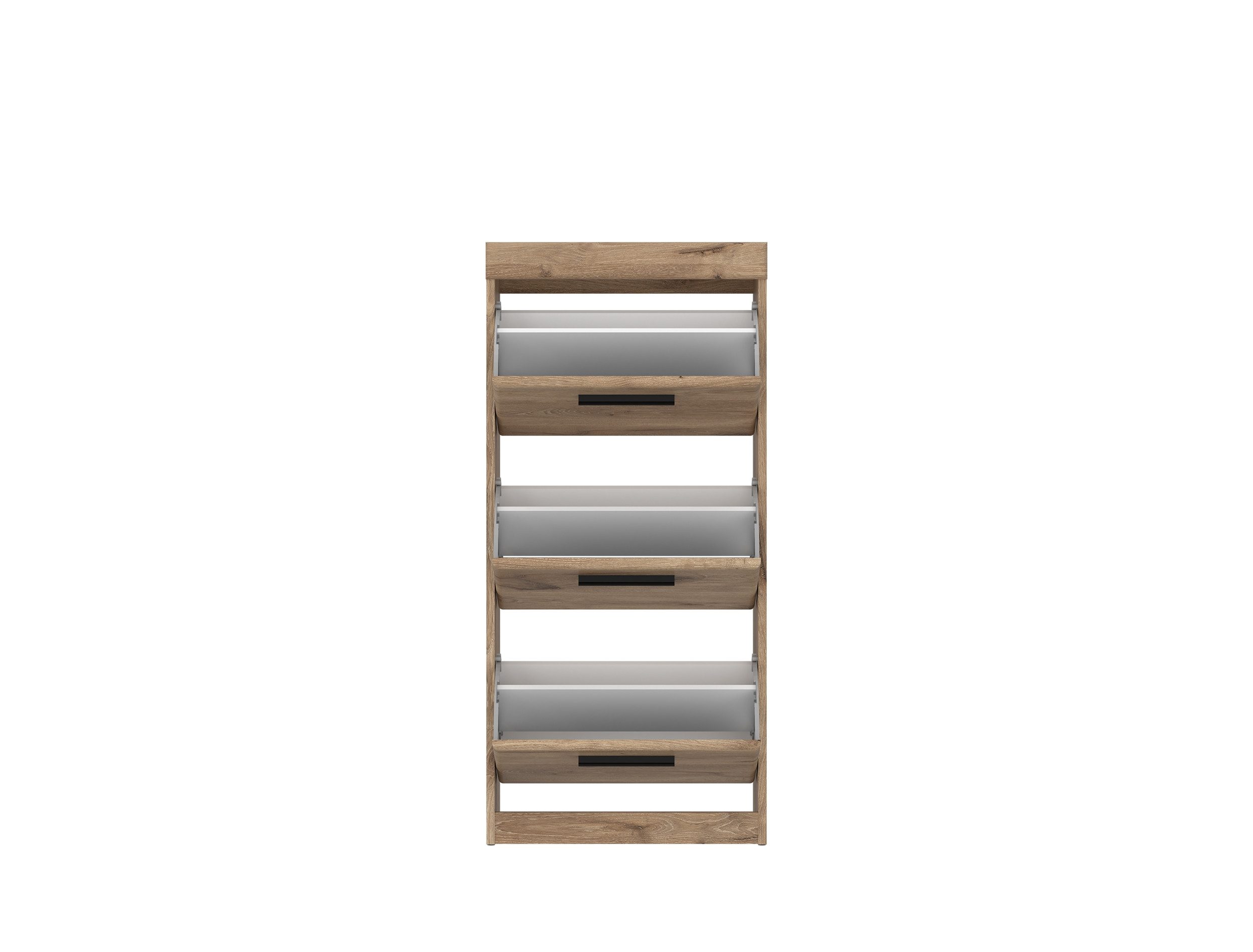 freiraum Schuhkipper GRANO, 3 Klappen, in Viking Eiche Dekor - 54x115x31 (BxHxT)