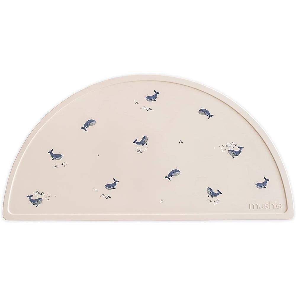 Mushie Platzset Whales, aus Silikon, abwaschbar, für Kinder, Walmotiv günstig online kaufen