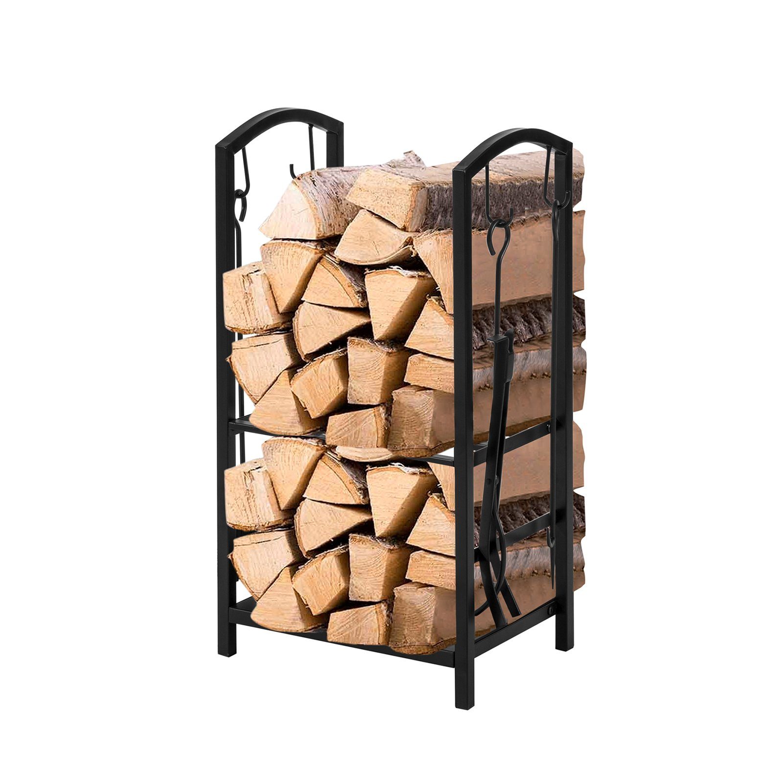 SoBuy Kaminholzregal SDA, BxTxH:46x30x75 cm, Brennholzregal günstig online kaufen