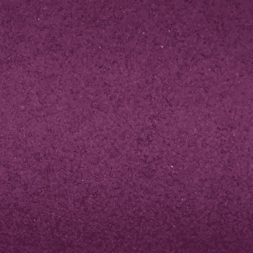 FLOXXAN Baumwollputz Colorado 134 (Baumwolle - Farbe Brombeere) Putz Tapete Flüssigtapete Brombeere, 1Kg - hergestellt in Deutschland