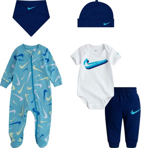 Nike Sportswear Neugeborenen-Geschenkset »NKN SWOOSHFETTI PARADE 5PC SET« (Set)