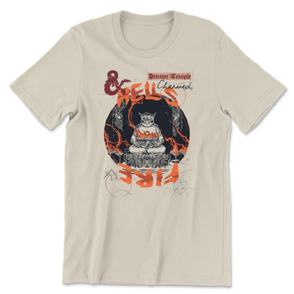 DUNGEONS & DRAGONS T-Shirt D&D - Hells Fire T-Shirt
