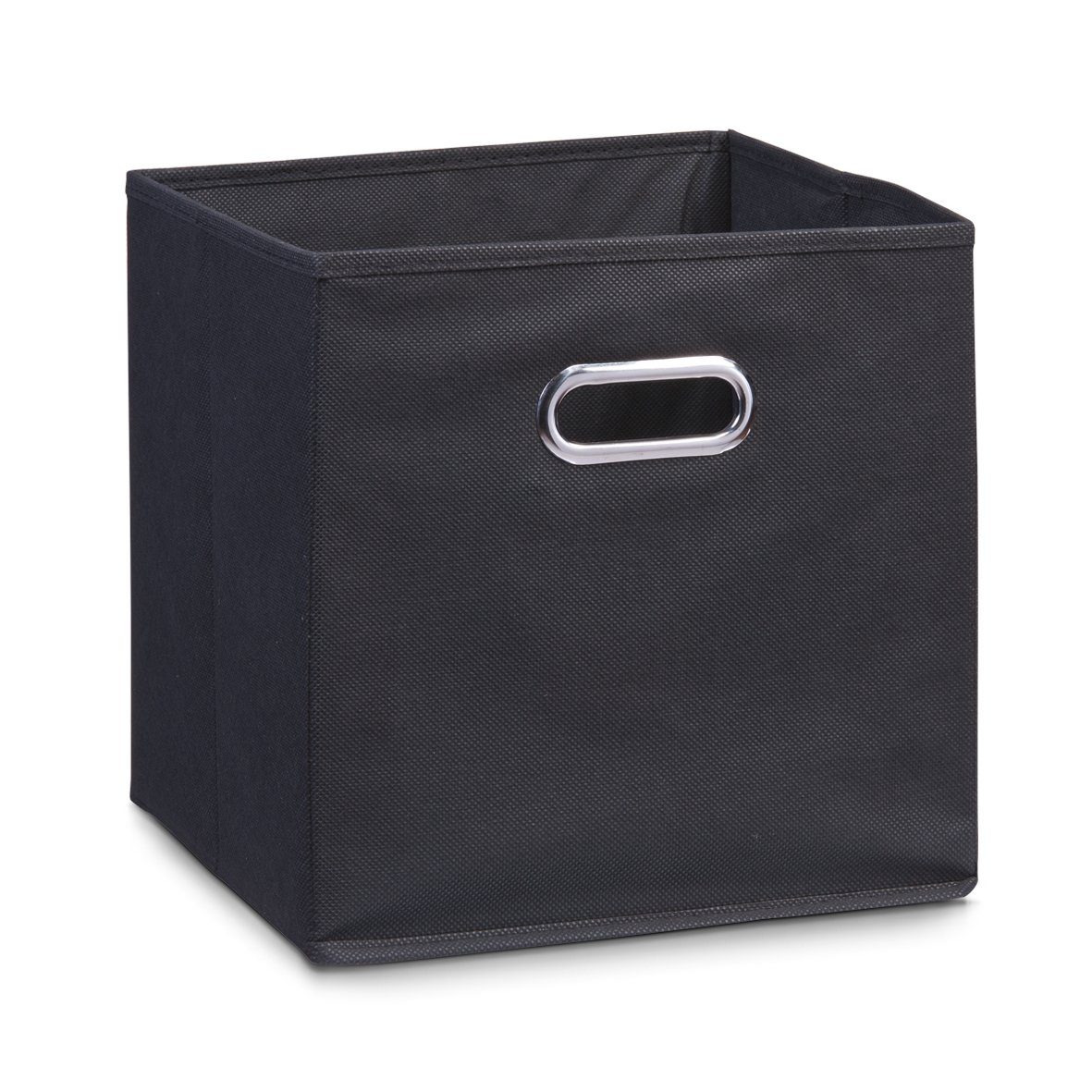 Zeller Present Aufbewahrungskorb Aufbewahrungsbox, Vlies, schwarz, günstig online kaufen