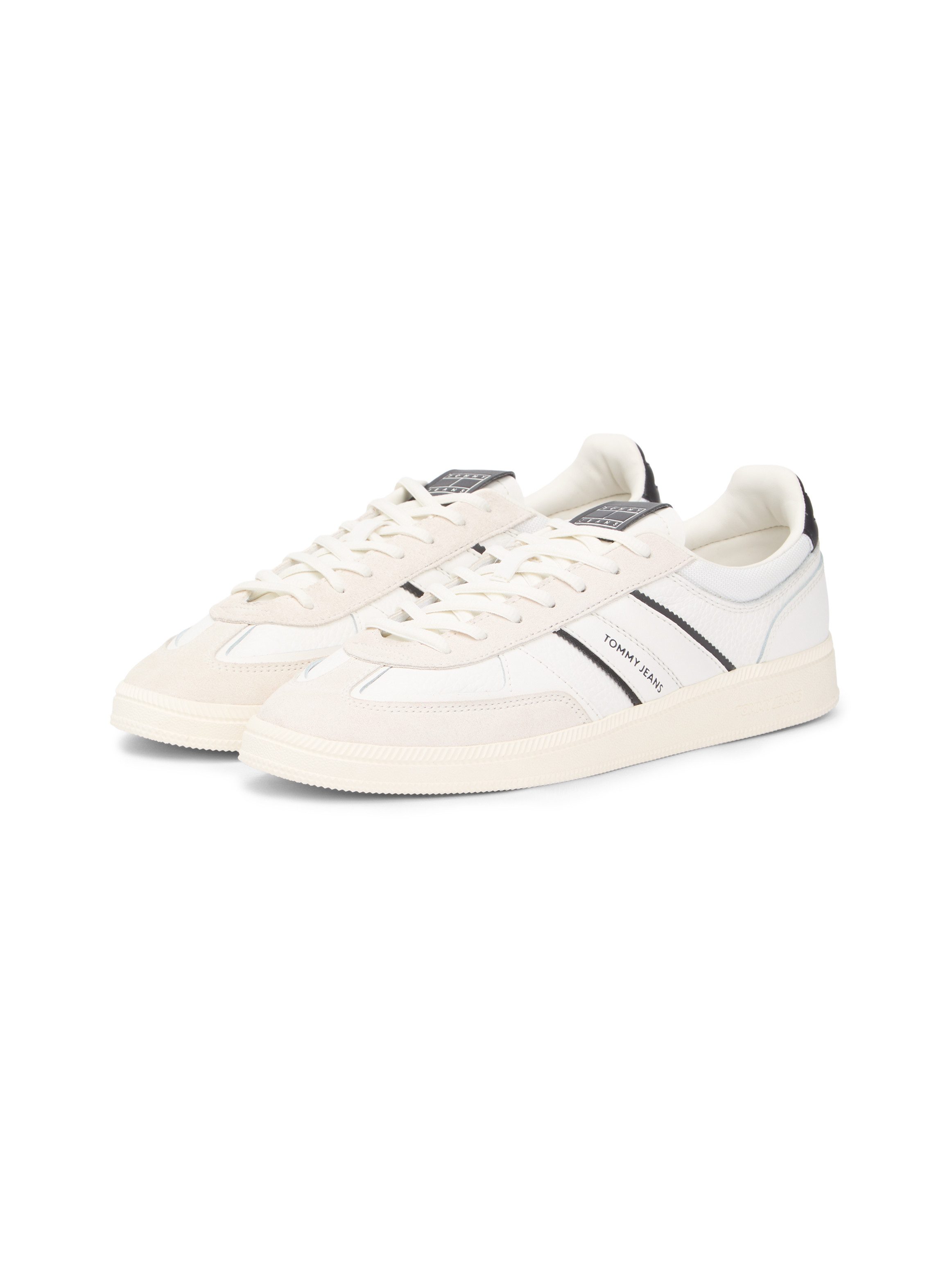 Tommy Jeans THE GREENWICH EDGE MIX Sneaker Schnürschuh, Freizeitschuh mit Kontrastdetails -klein ausfallend
