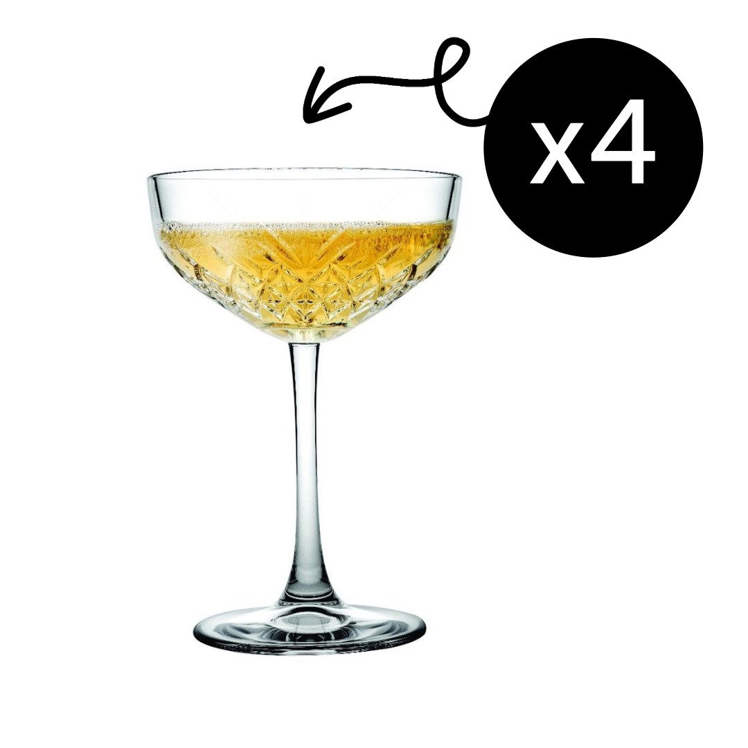Gläser-Set Timeless Champagne Coupe-Set