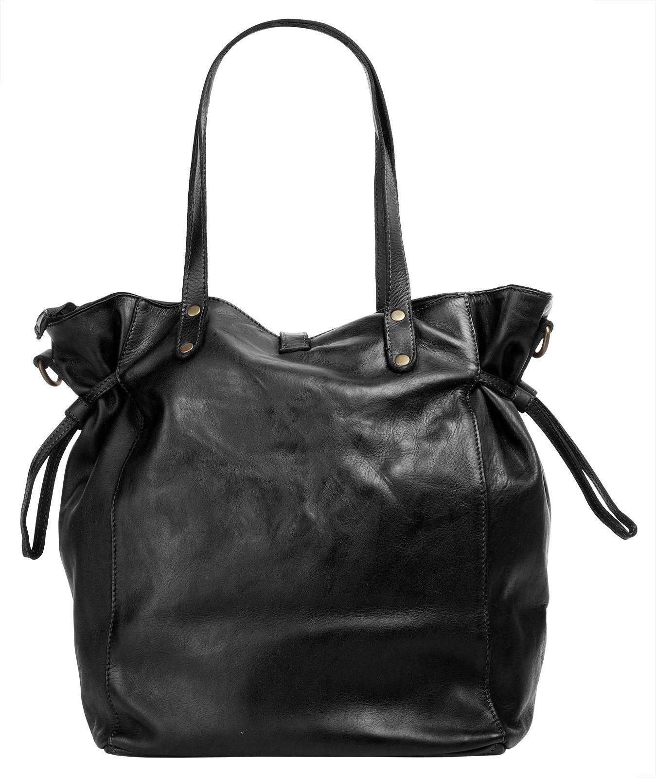 forty° Shopper (1-tlg), echt Leder, Made in Italy