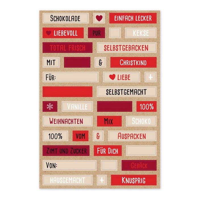 Zischka Sticker Wortspiel (4-tlg) 152 Stück