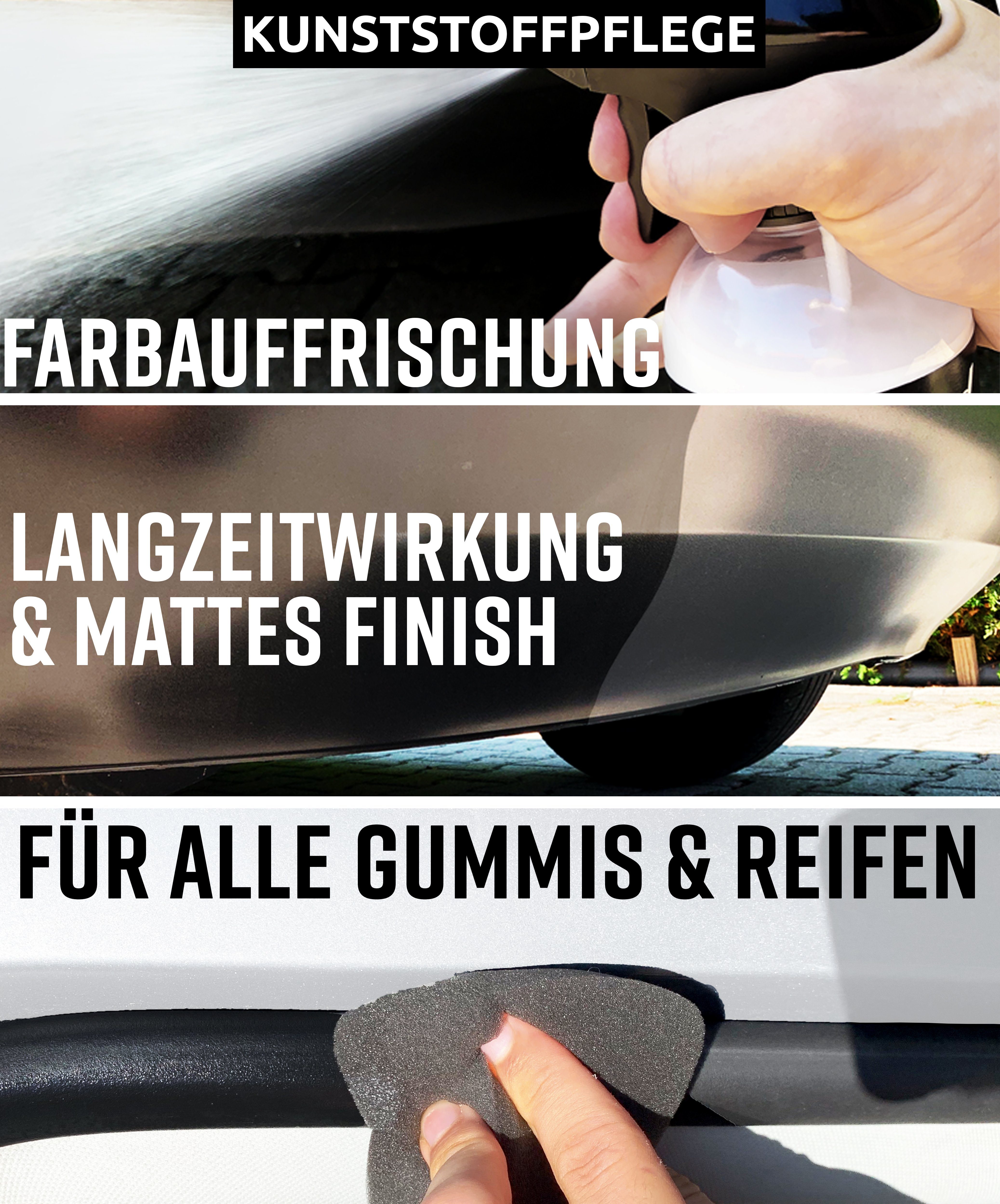 [3 (3-St. Premium Auto Felgenbürste und Reifen und Pflege Reifen- und Waschset Alufelgen Alles Felgenreiniger, Gummipflege) für Felgenreiniger und die Reinigung Teile] Felgen Cleaneed deiner