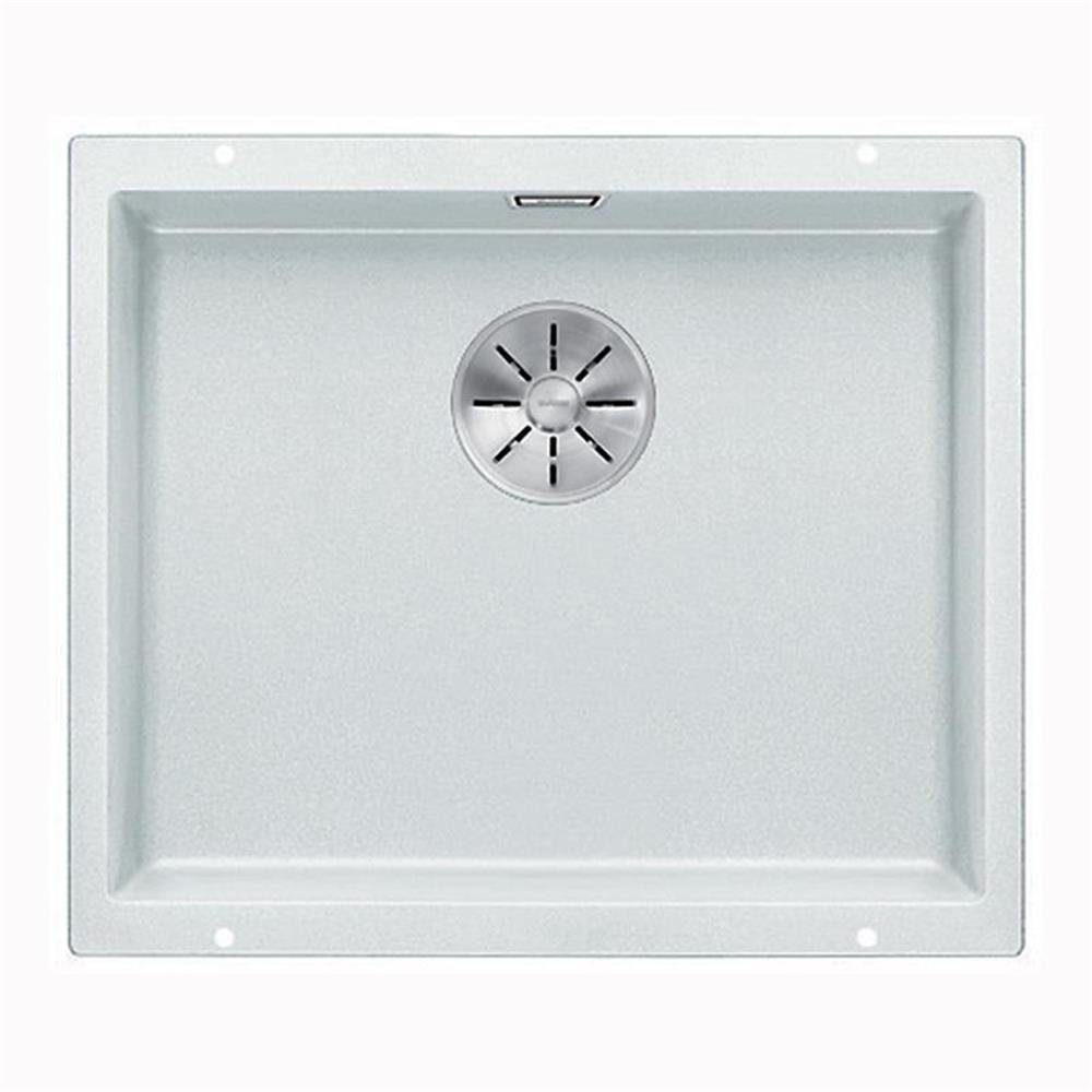 Blanco Granitspüle BLANCO Unterbaubecken SUBLINE 500-U Silgranit, InFino, 53/46 cm weiß