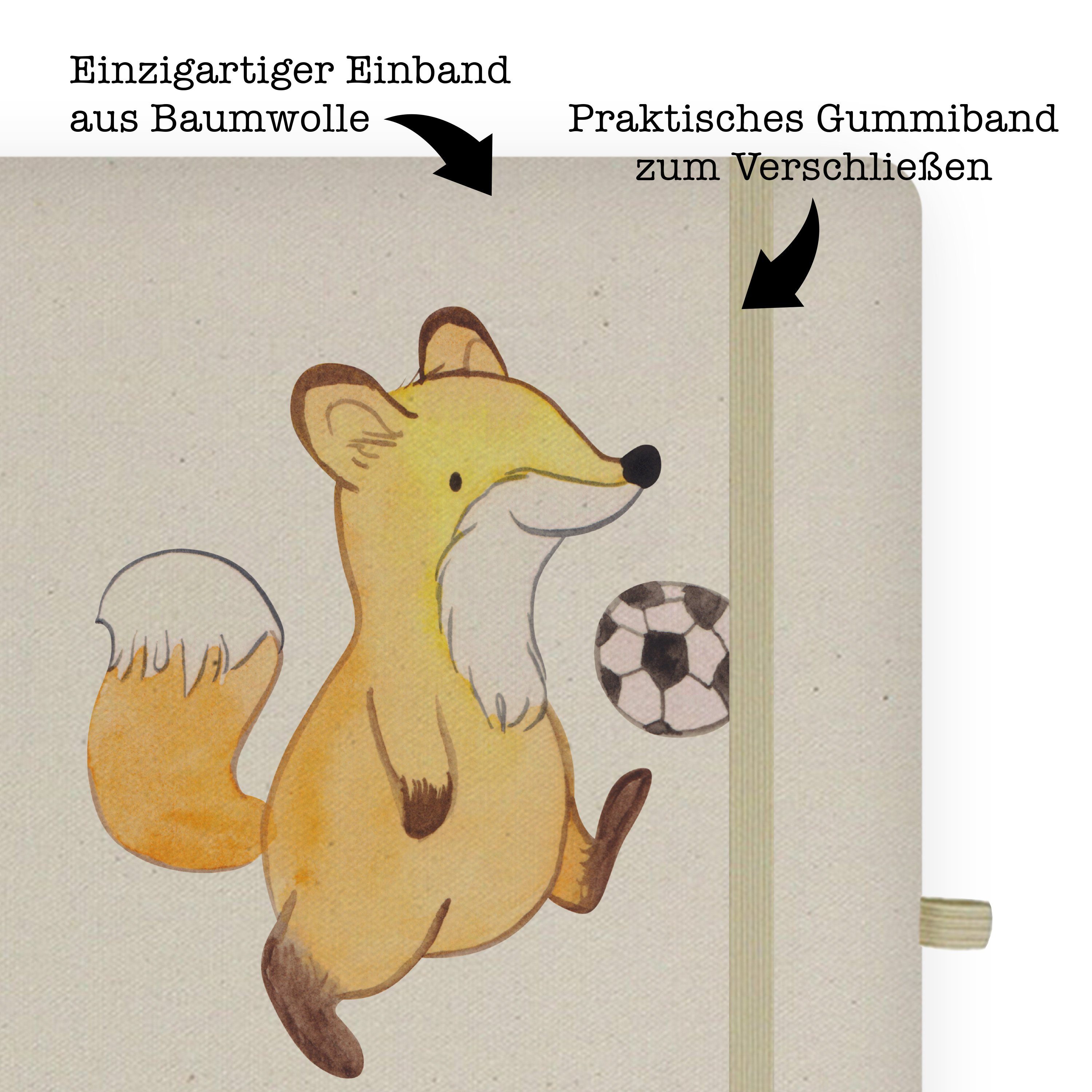 & Panda - Mr. Mrs. mit - Abschied, & Herz Geschenk, Fußballer Kladde, Mr. Panda Mrs. Notizbuch Transparent Schrei