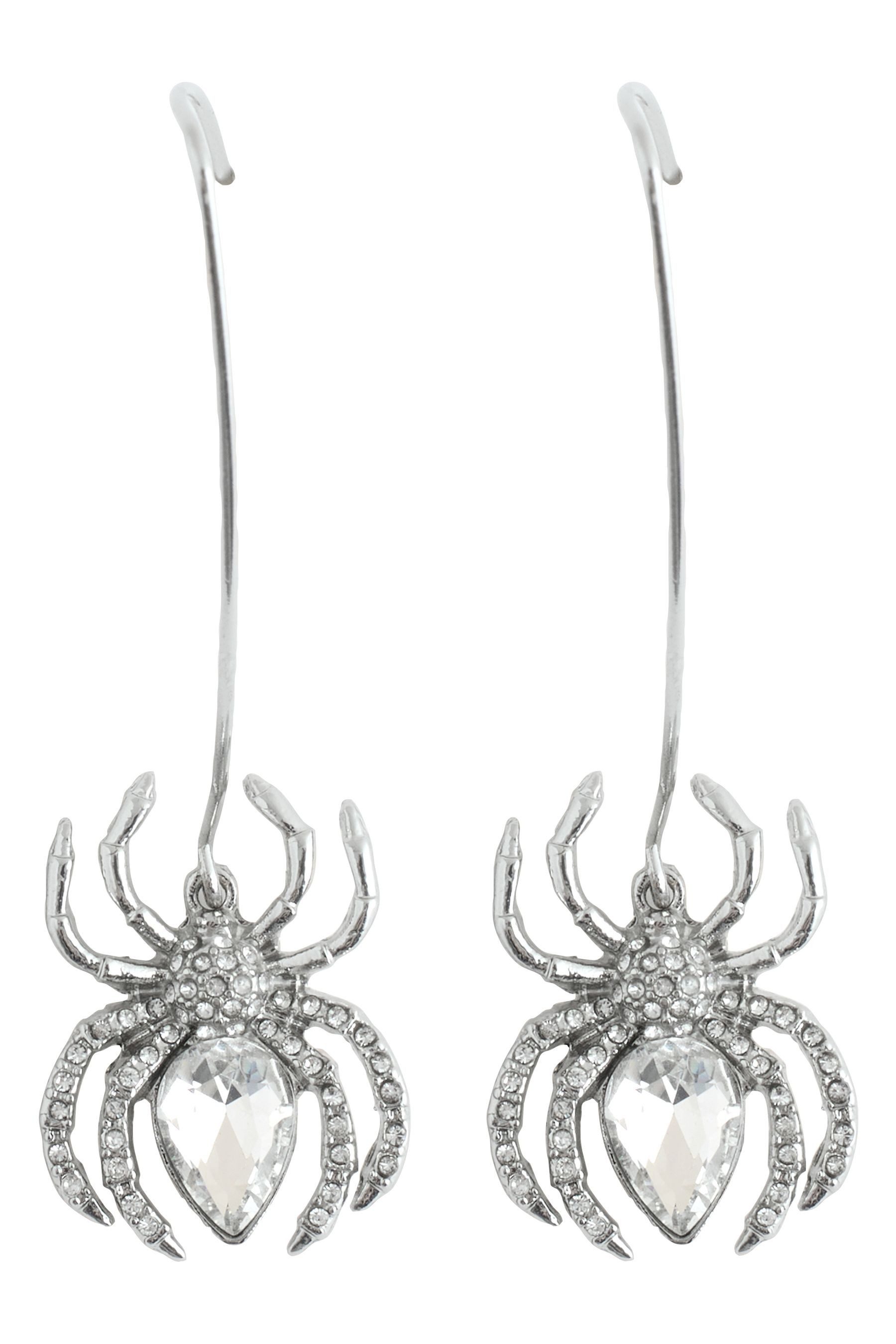 Next Paar Ohrhänger Halloween Hängeohrringe mit Spinnedesign (1-tlg)