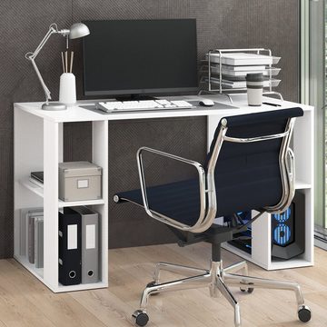 Vicco Schreibtisch Arbeitstisch Bürotisch PC-Tisch ARIAN Weiß