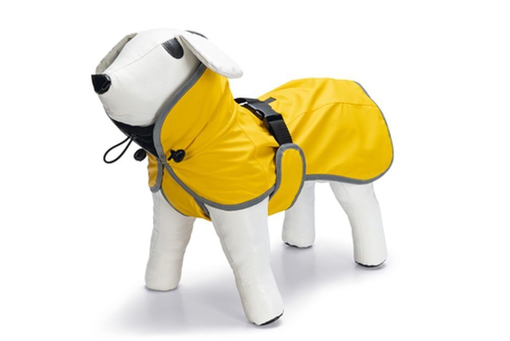 Hunderegenmantel Hunde Regenmantel CARO mit innen Fleece