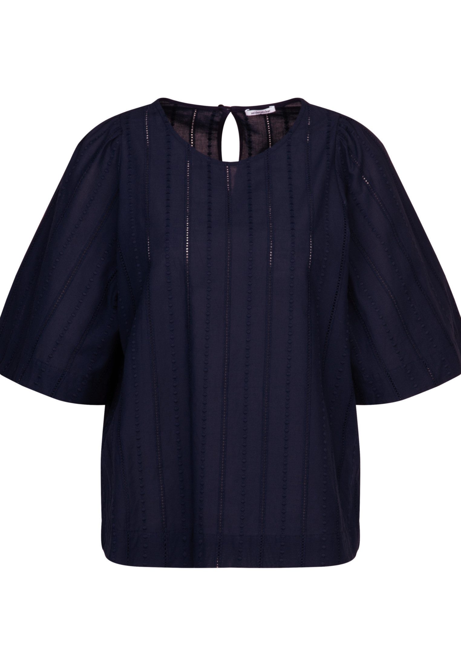 Shirtbluse Schwarze Rose