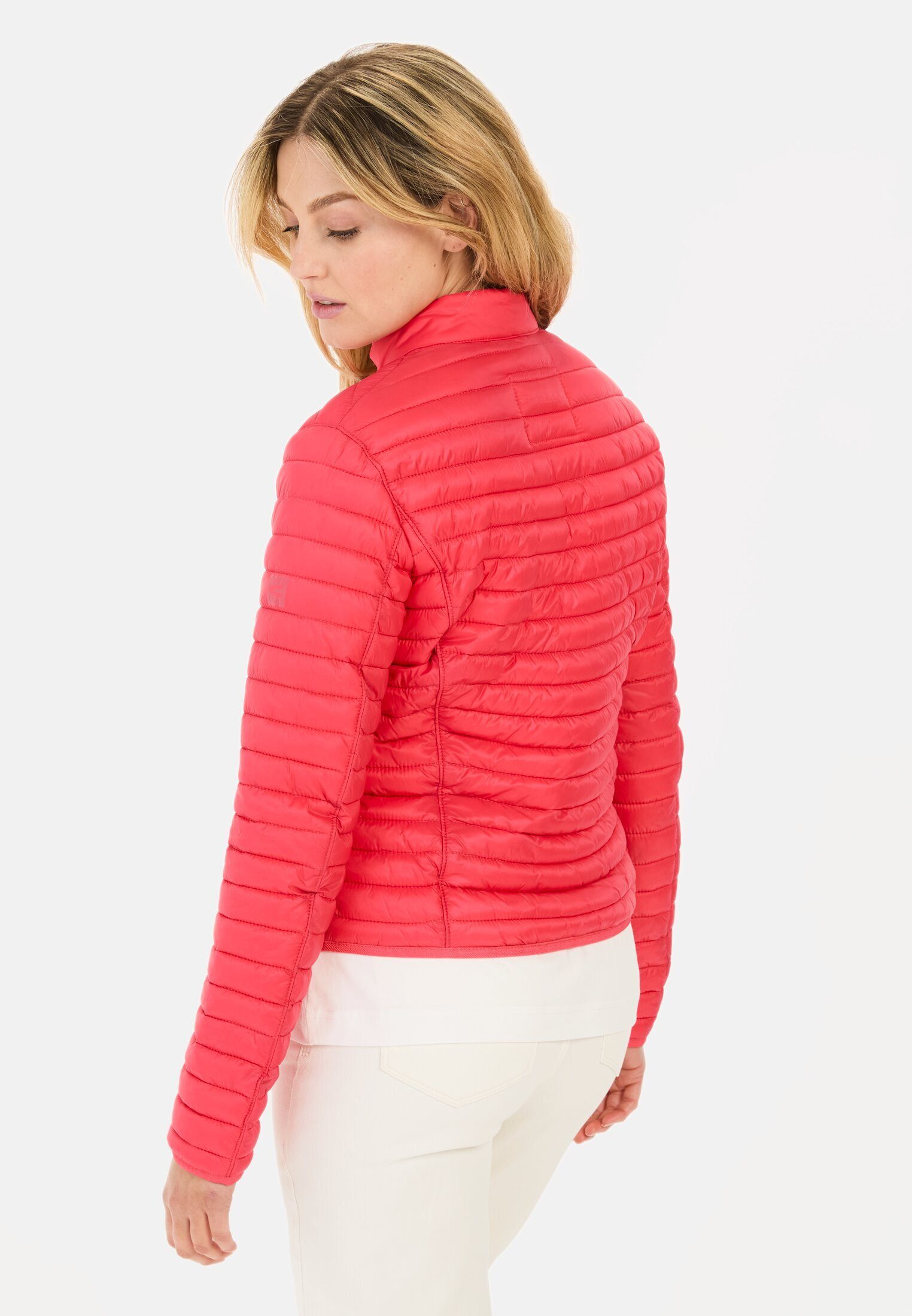 camel active Steppjacke aus recyceltem Polyamid Langarm Stehkragen Reflekti günstig online kaufen