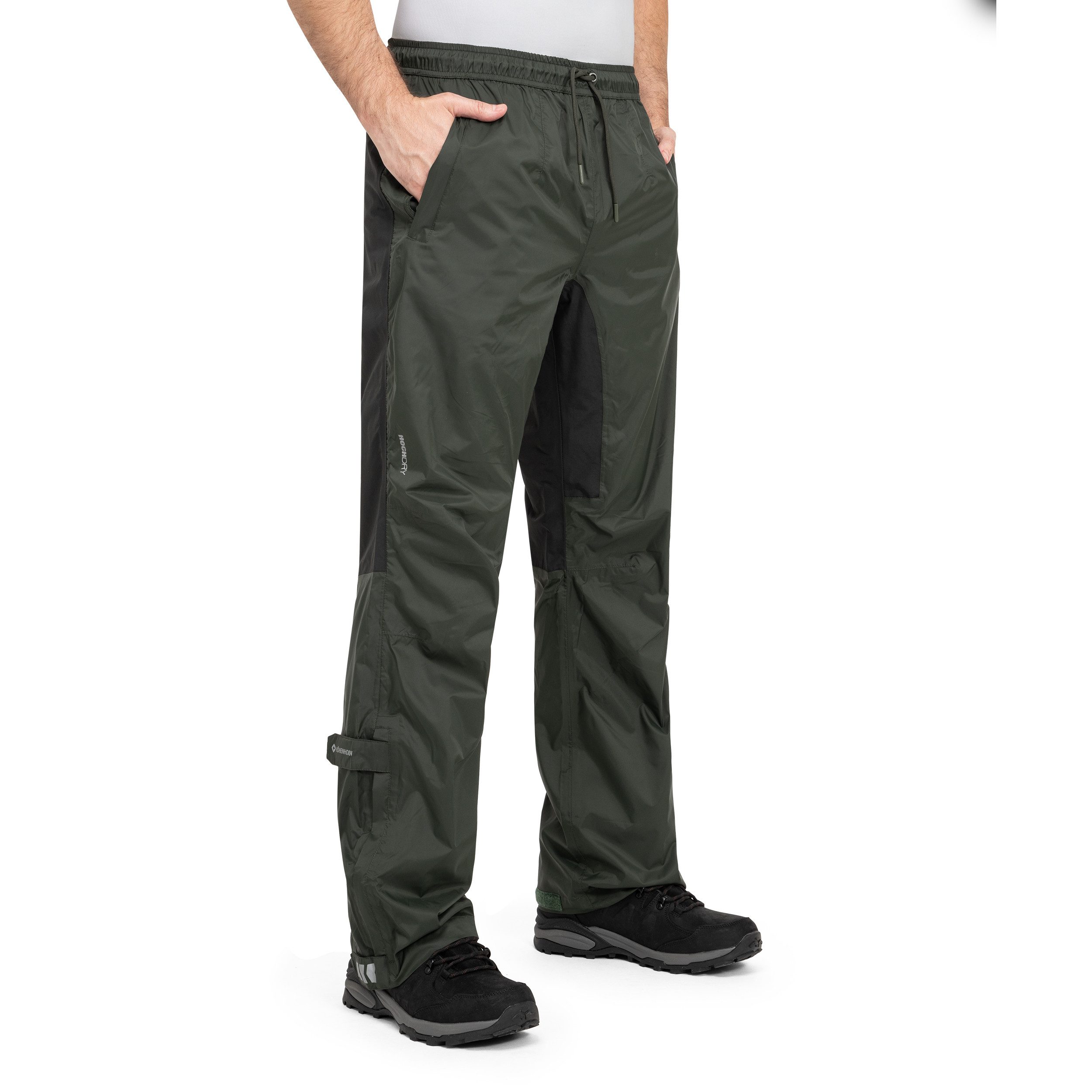 Regenhose Pluvia Herren Wasserdichte Überziehhose Outdoorhose für Männer