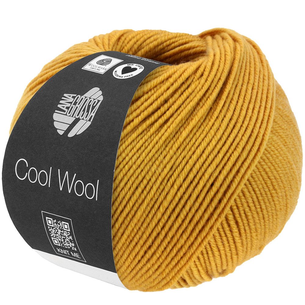 LANA GROSSA COOL WOOL Häkelwolle, 160 m (Strickgarn aus extrafeiner Merinowolle, kuschelig weich und pflegeleicht), 50 g