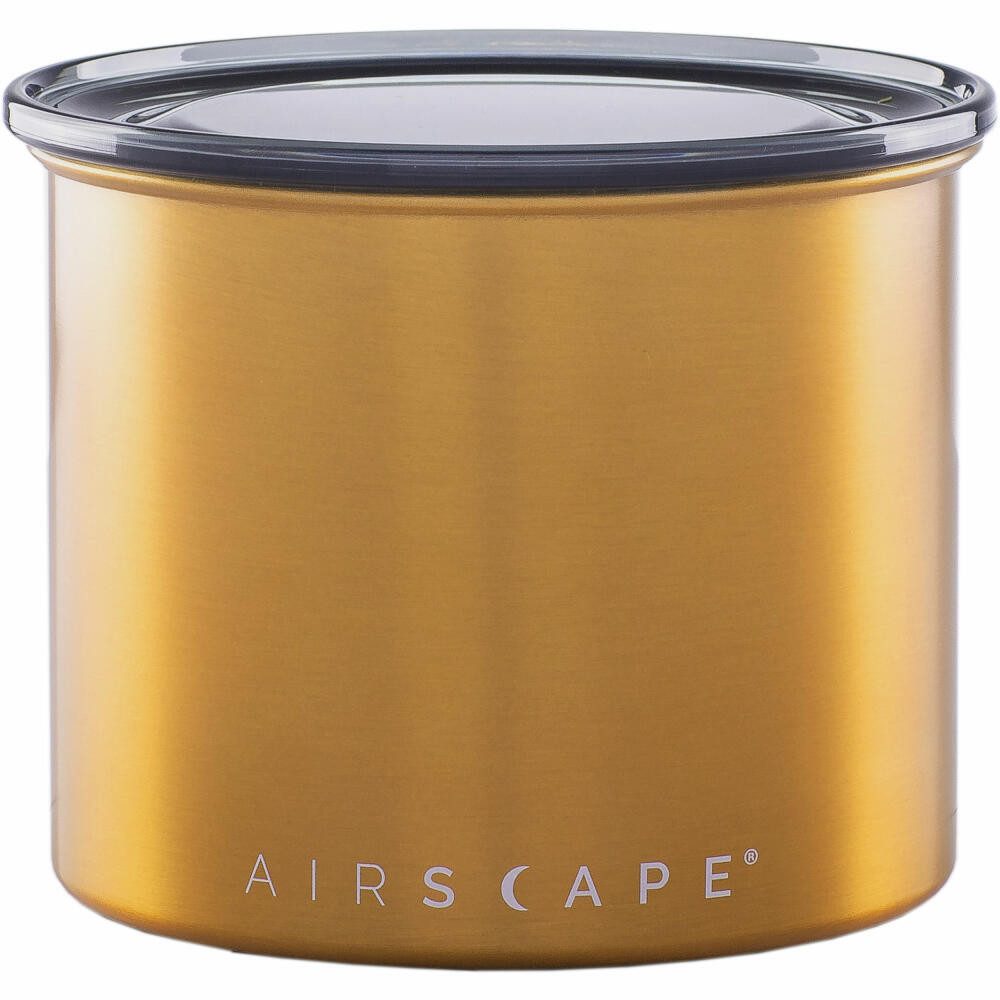 AIRSCAPE Kaffeedose Klein, Kupfer gebürstet, Edelstahl